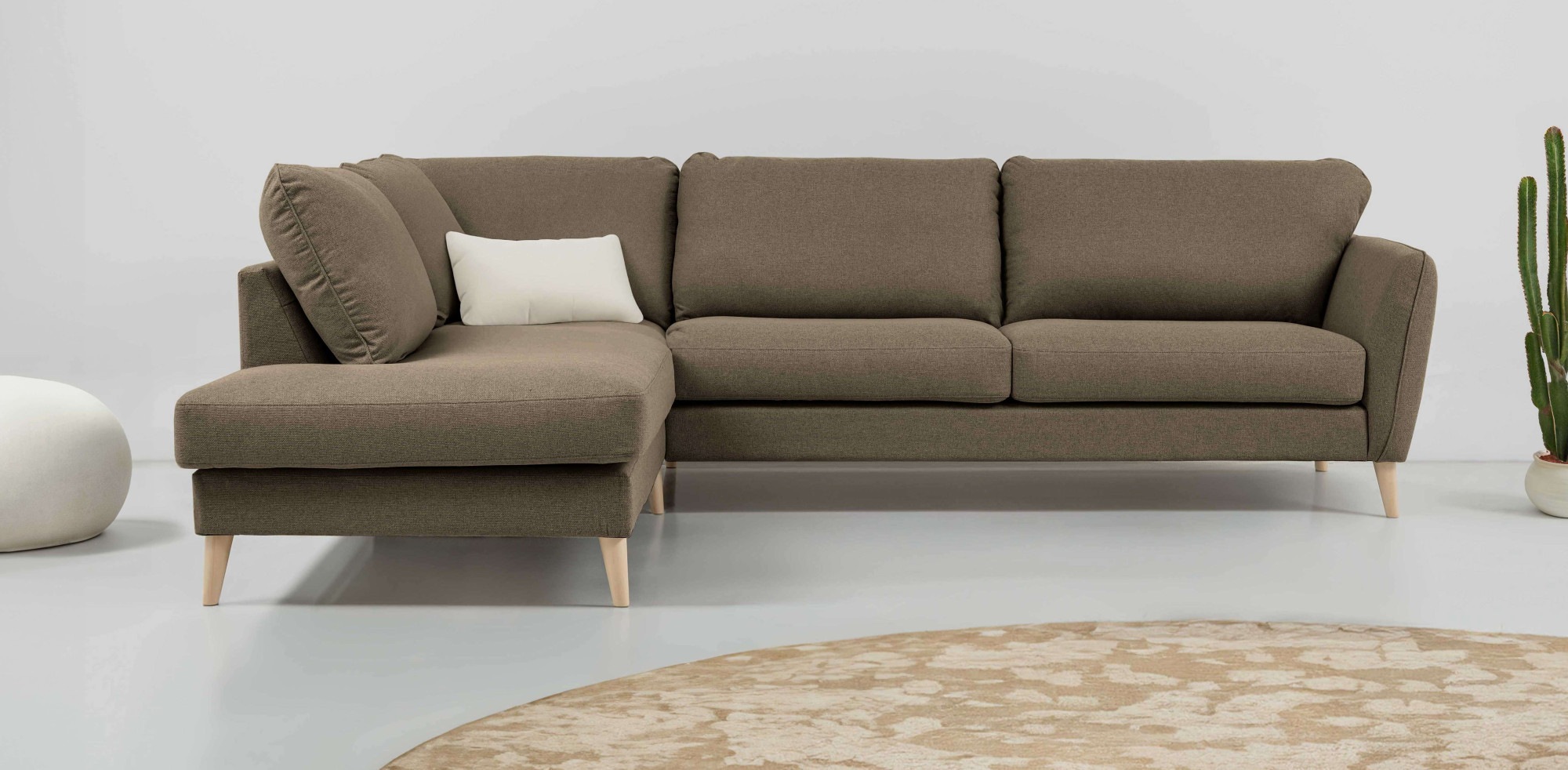 Home affaire Ecksofa »MARSEILLE 278/202 cm, L-Form, Ottom. rechts/links, ve günstig online kaufen