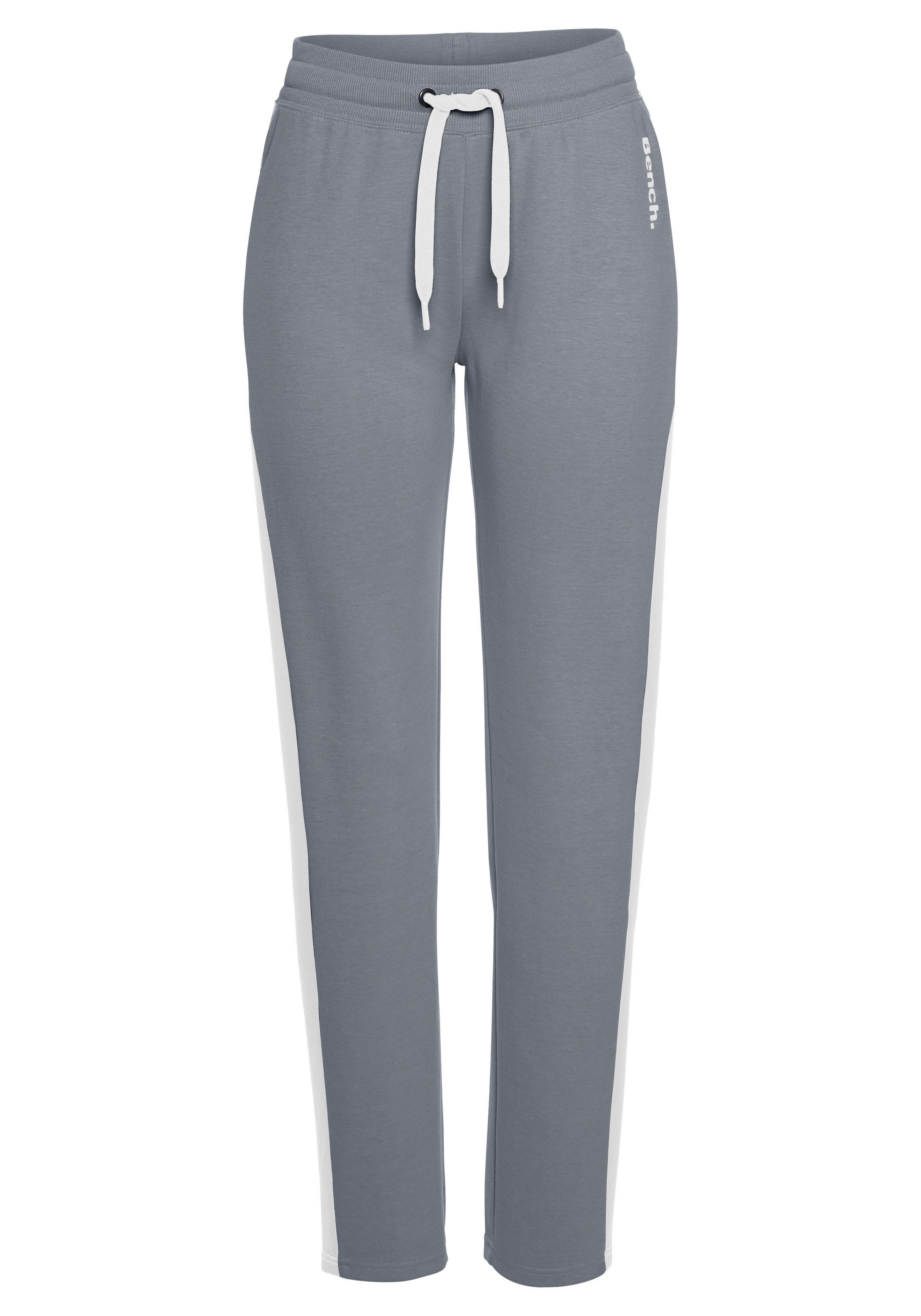 Bench. Loungewear Loungehose, mit Seitenstreifen und geradem Bein, Loungeanzug