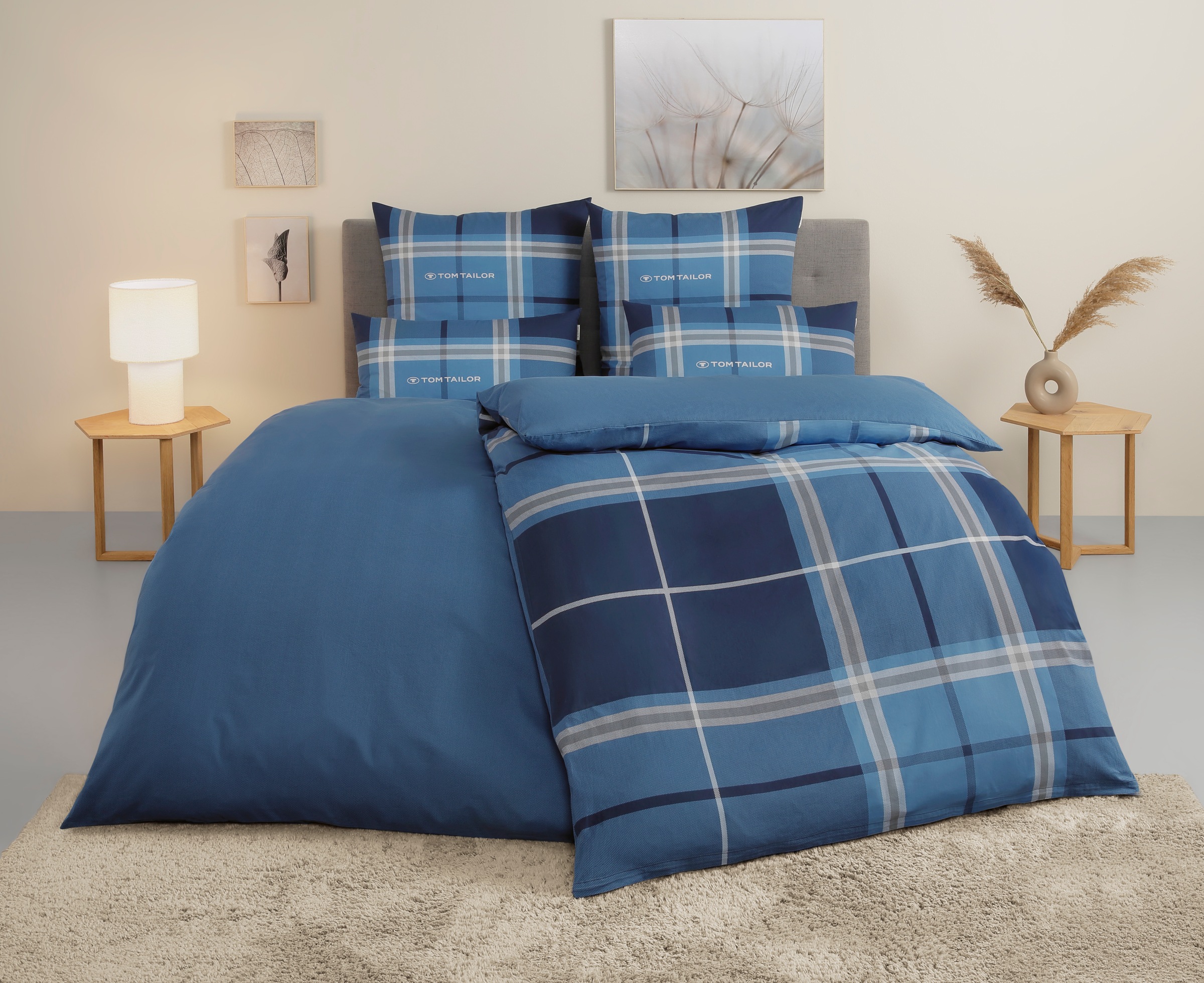 TOM TAILOR HOME Wendebettwäsche »Eric in Gr. 135x200 oder 155x220 cm«, mit günstig online kaufen