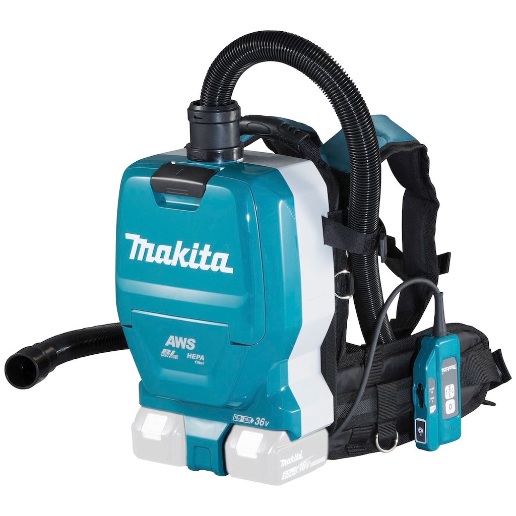 Makita Akku-Bodenstaubsauger »DVC265ZXU«, 18 V, Rucksack, ohne Akku und Ladegerät