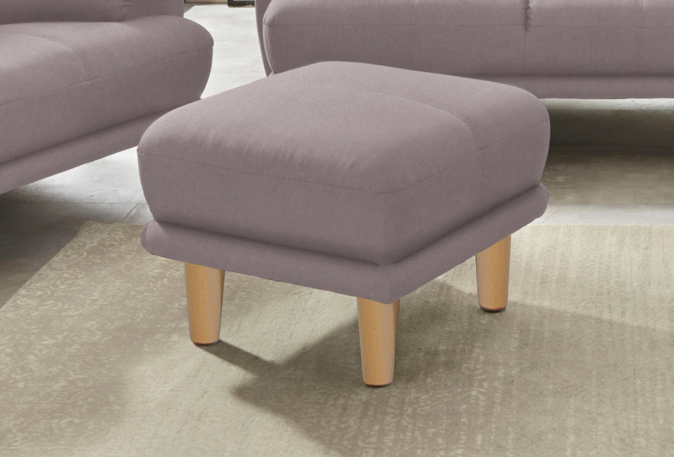 TRENDMANUFAKTUR Fußhocker »Cecilia«