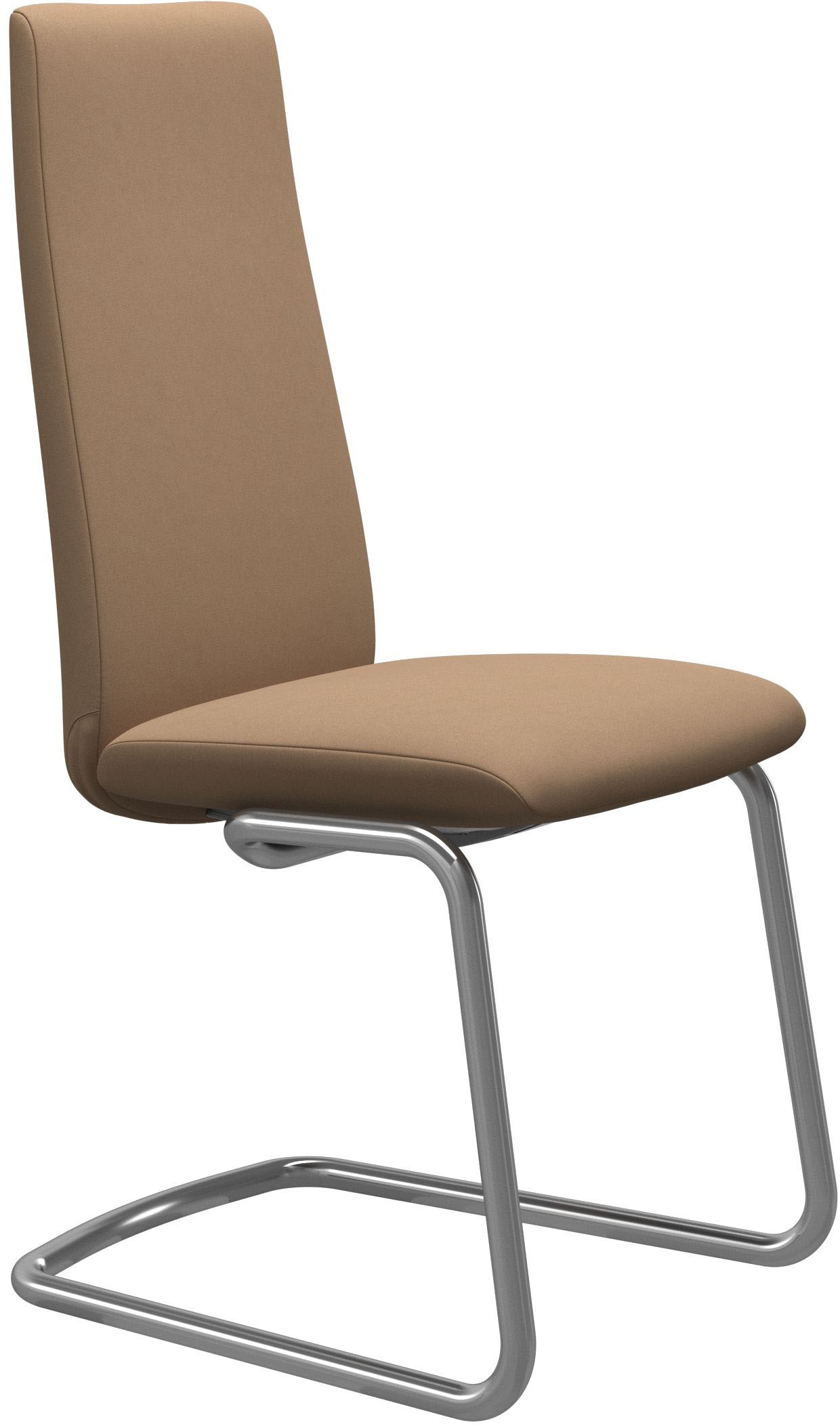 Stressless® Polsterstuhl »Laurel«, Microfaser DINAMICA, High Back, Größe M, mit Beinen aus Stahl in Chrom matt