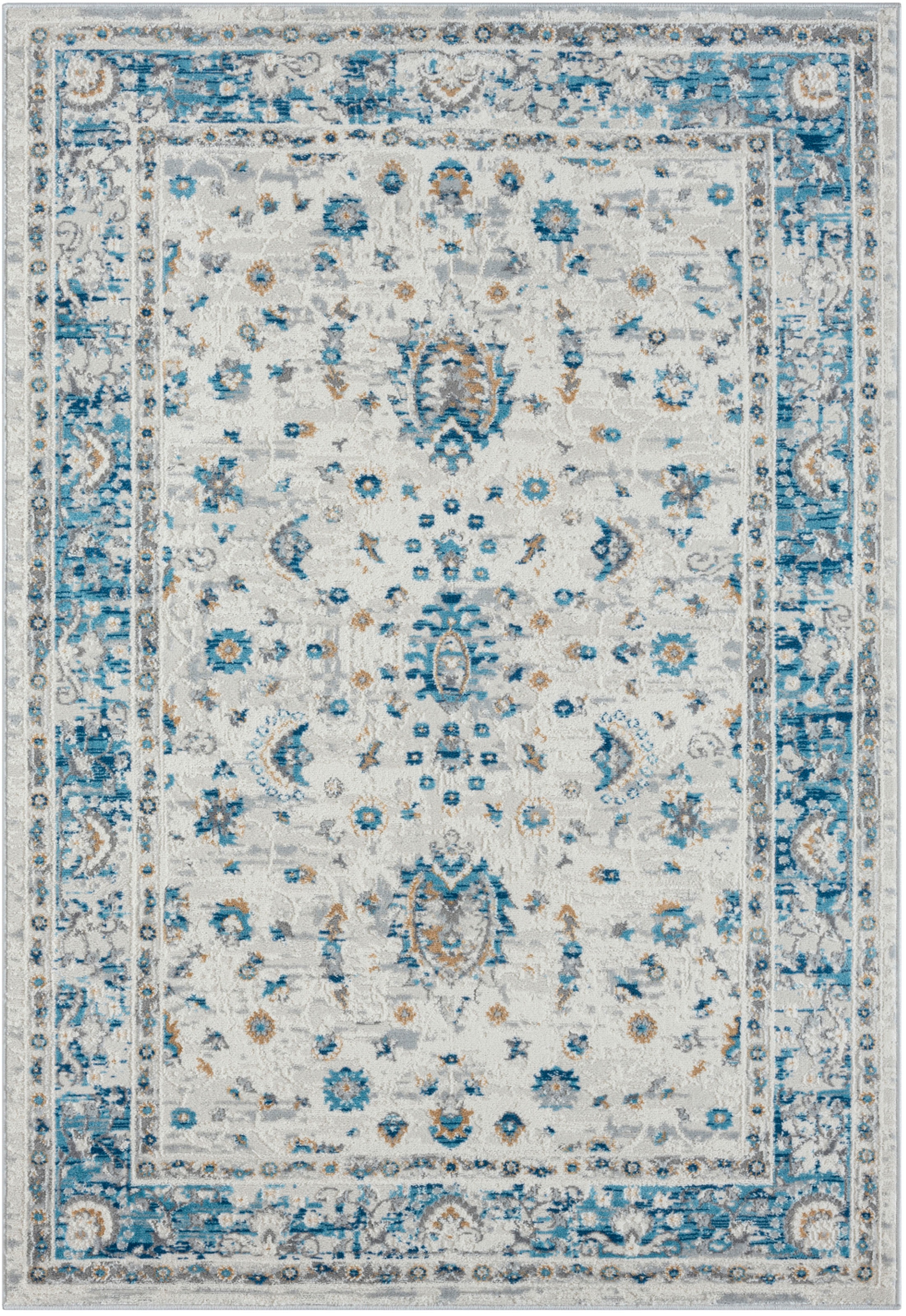 Myflair Möbel & Accessoires Teppich »My Heriz«, rechteckig, 8 mm Höhe, Kurzflor, klassisches Orient Design, besonders weich durch Microfaser