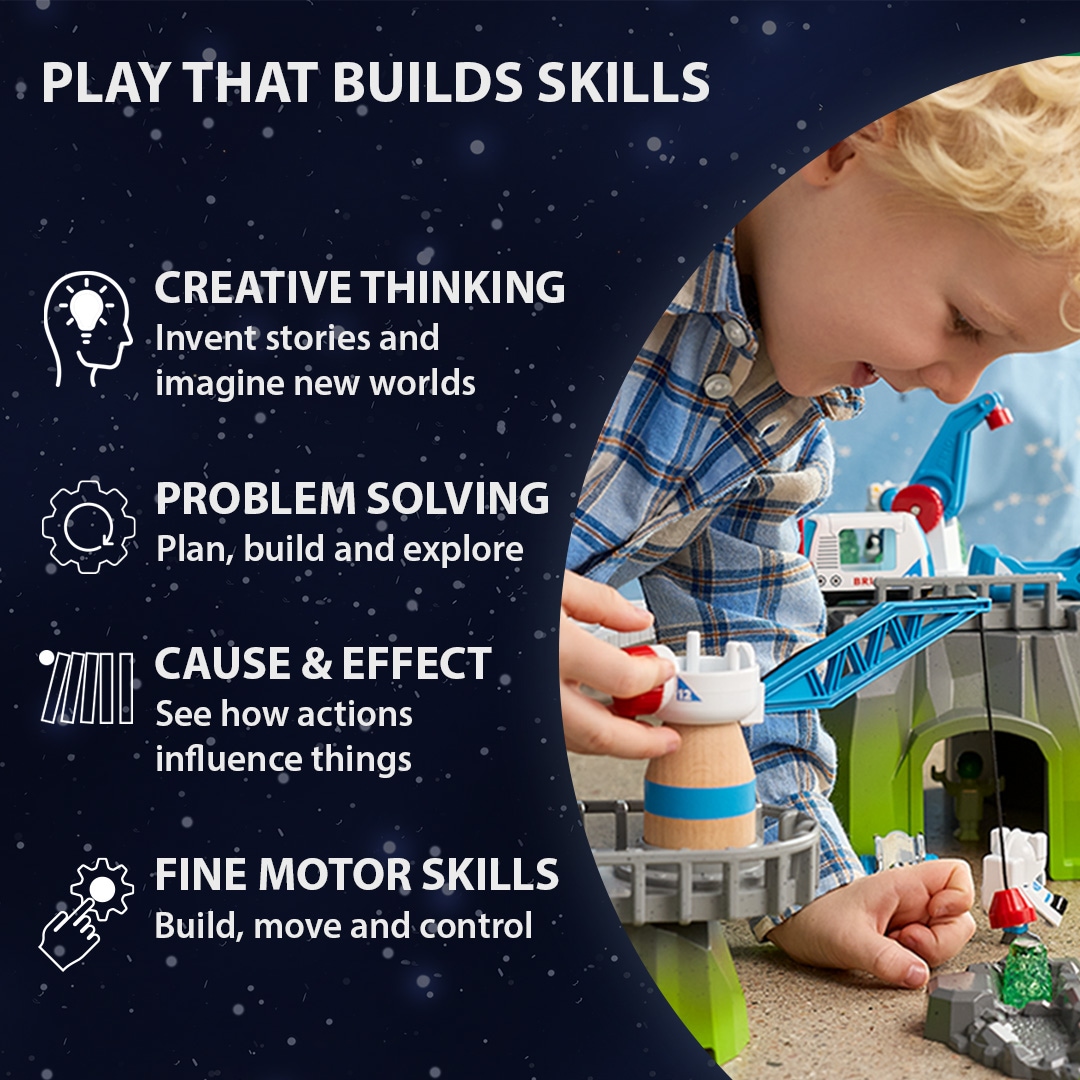 BRIO® Spielzeug-Flugrakete »BRIO® WORLD, Space Shuttle (36150)« mit Licht und Sound