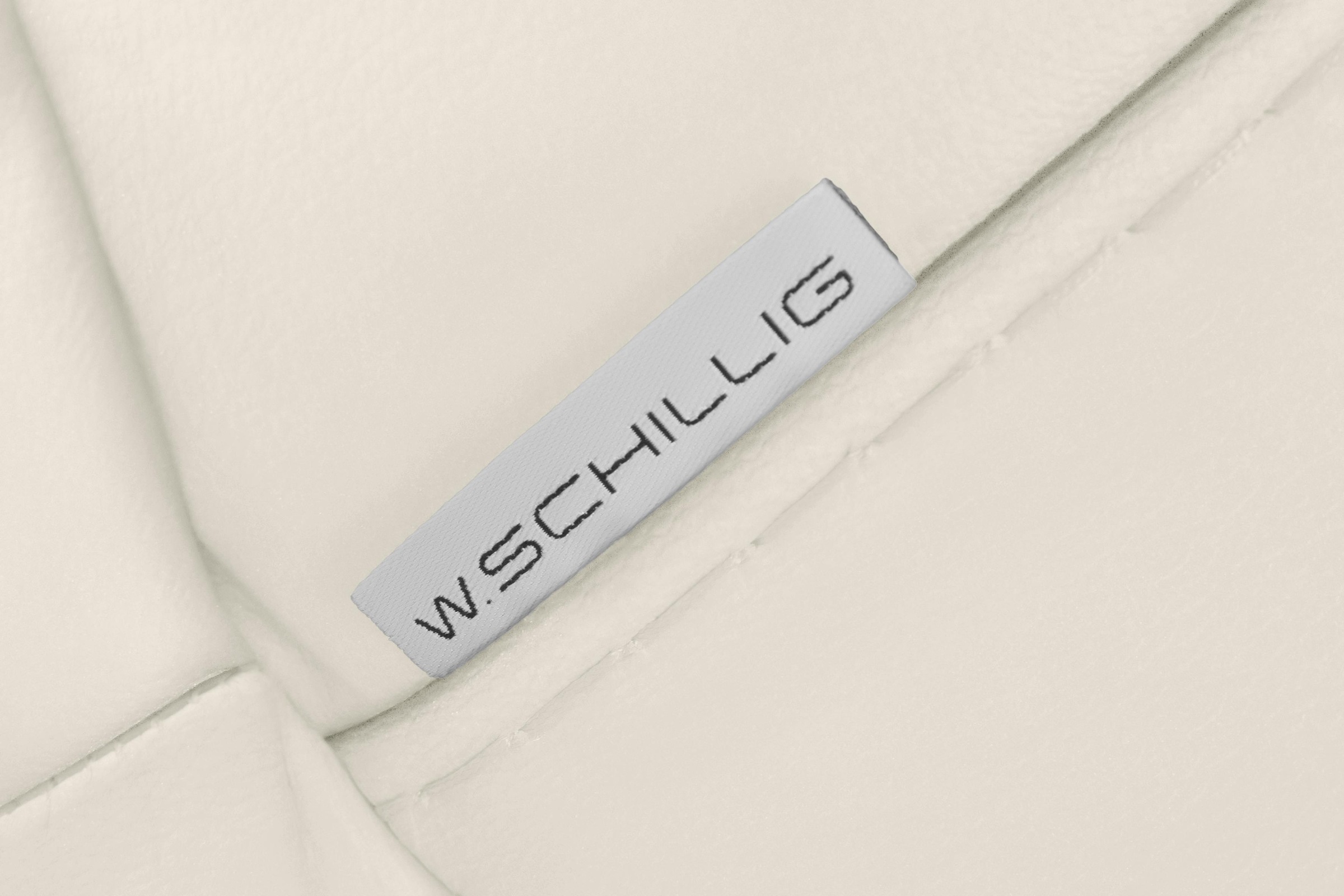 W.SCHILLIG 2,5-Sitzer »montanaa«, mit Metallfüßen in Chrom glänzend, Breite 232 cm
