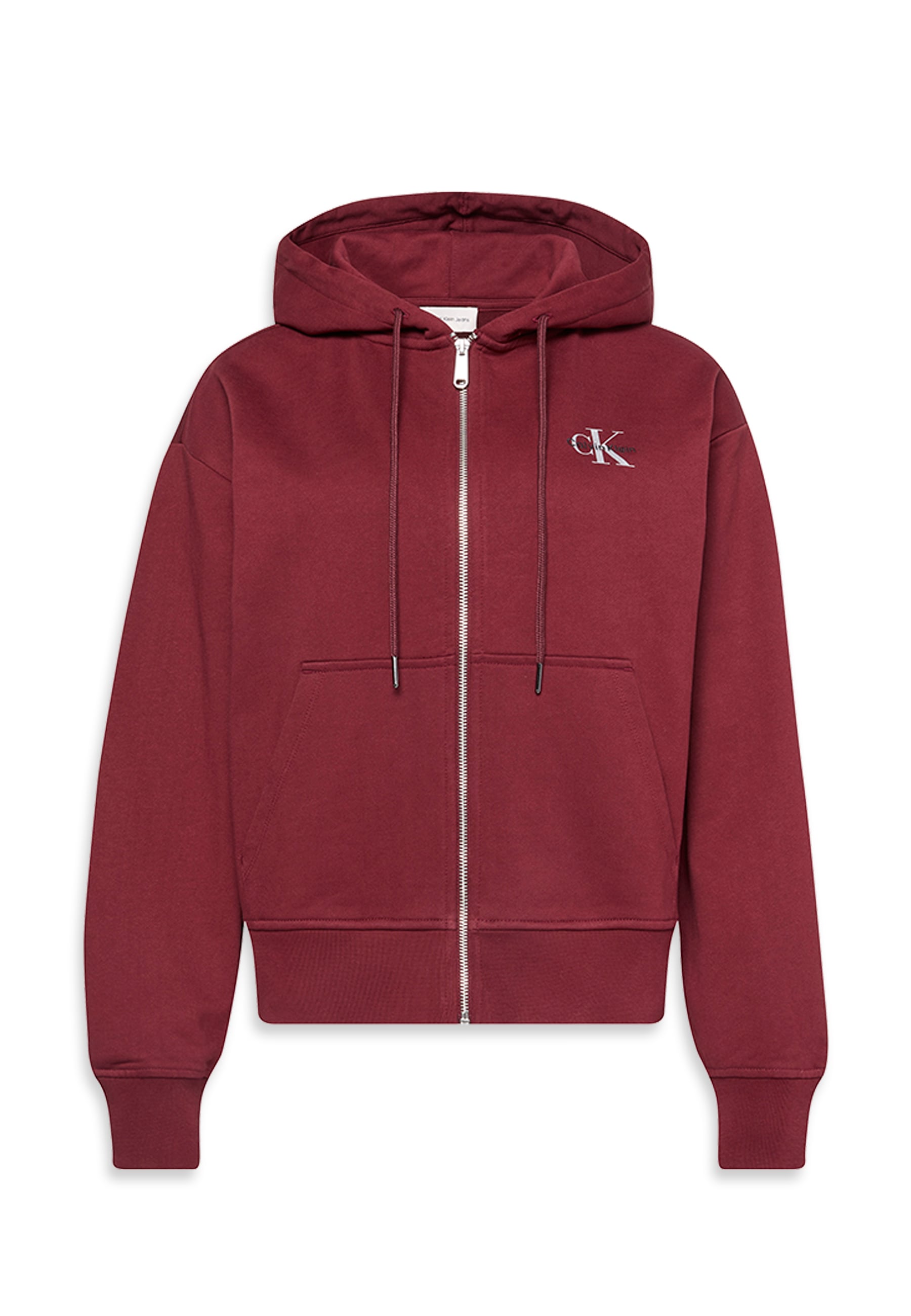 Calvin Klein Jeans Sweatjacke »MNLG FRNCH TRRY FZ B« Mit Rundhalsausschnitt