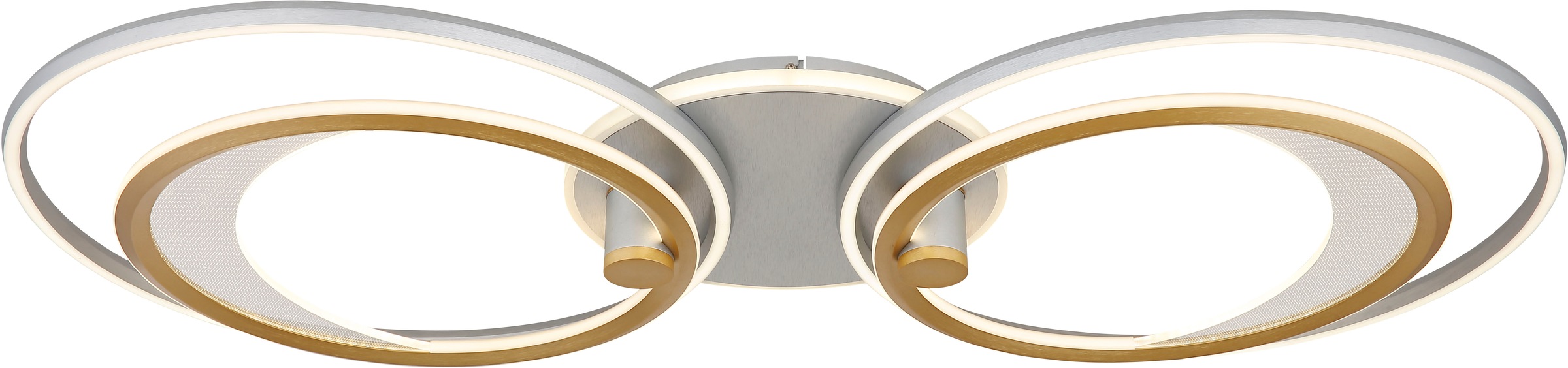 GLOBO LIGHTING Deckenleuchte »UMBRA« LED-Modul 1 Stk. warmweiß - kaltweiß D günstig online kaufen