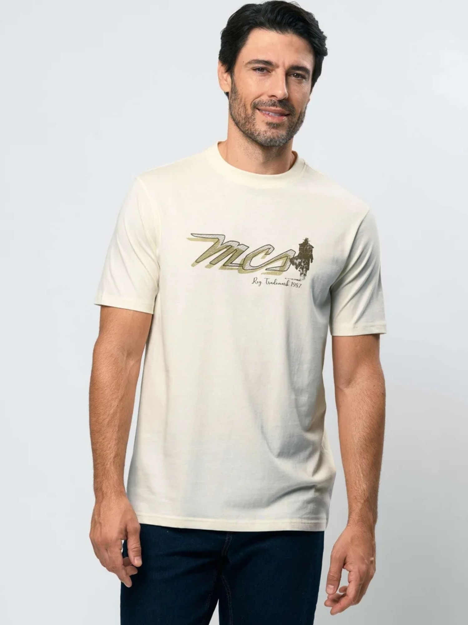 MCS Kurzarmhemd »MCS T-shirt MCJason«