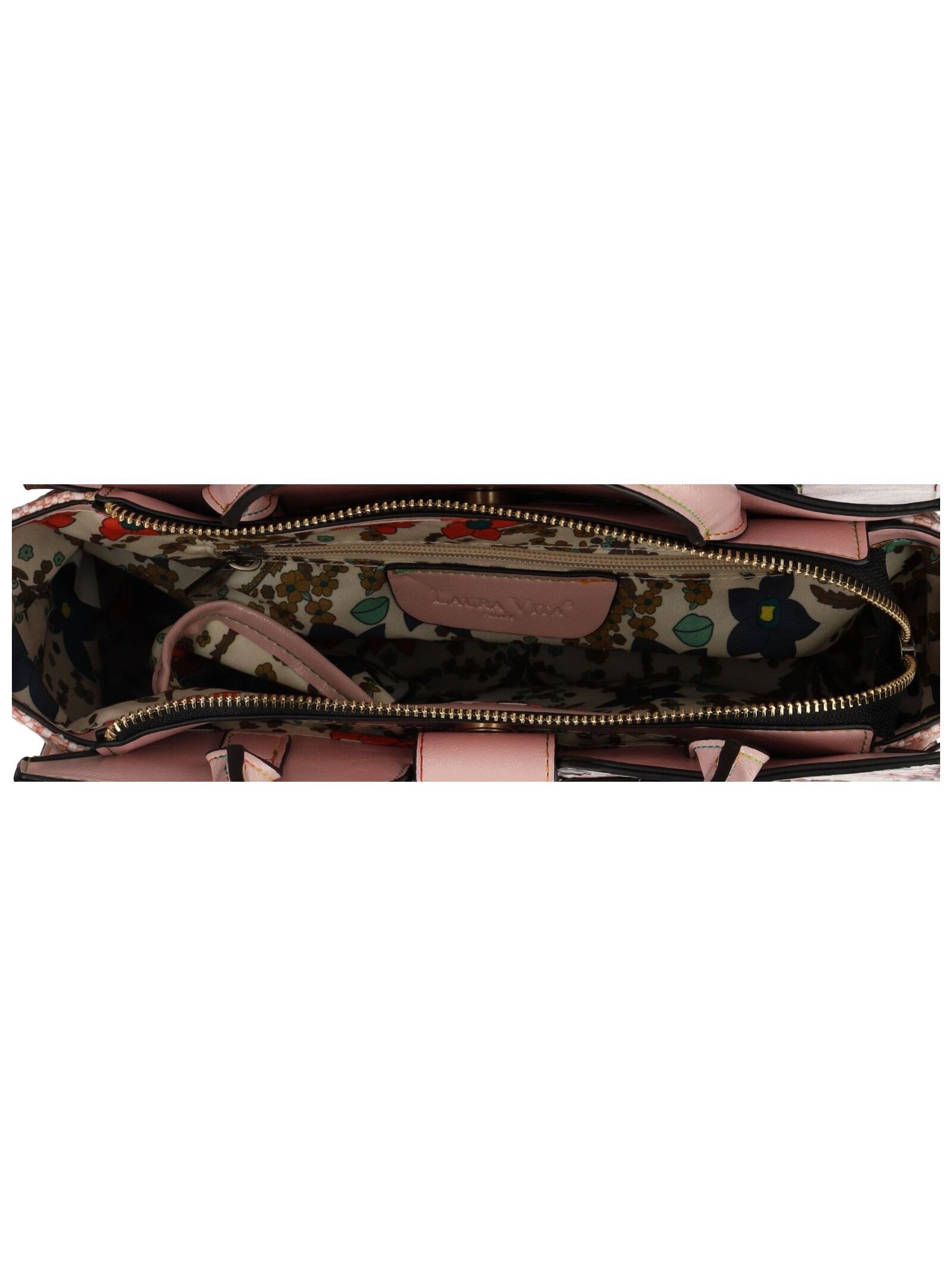 LAURA VITA Henkeltasche »LAURA VITA Taschen Lederimitat/Textil«