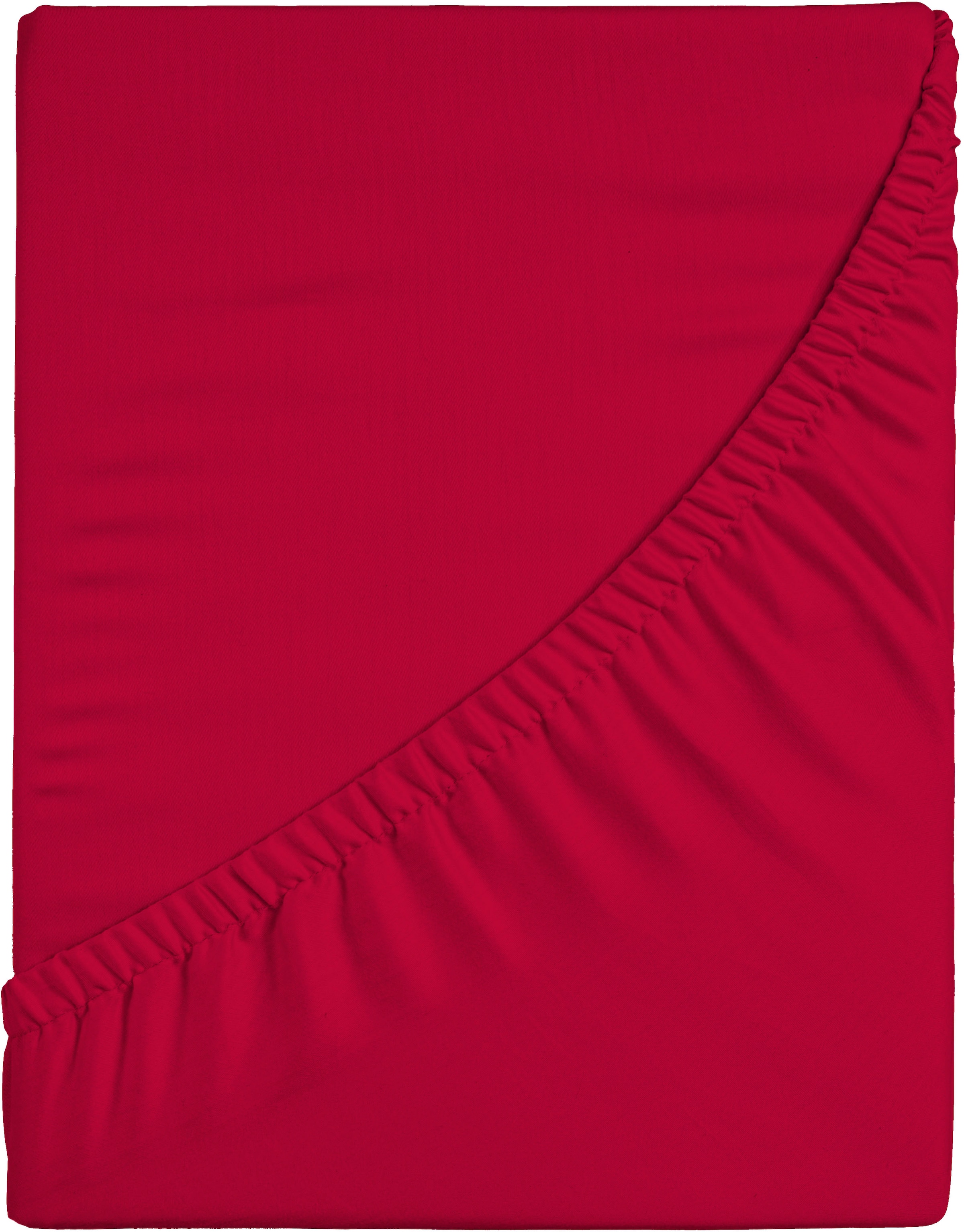 CASATEX Spannbettlaken »Jersey-Elasthan«, mit Elasthan