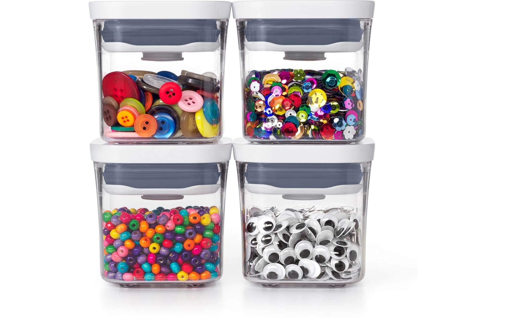 OXO Good Grips Aufbewahrungssystem »OXO 4-Piece Mini POP Container Set« Langlebig, spülmaschinenfest und vielseitig einsetzbar