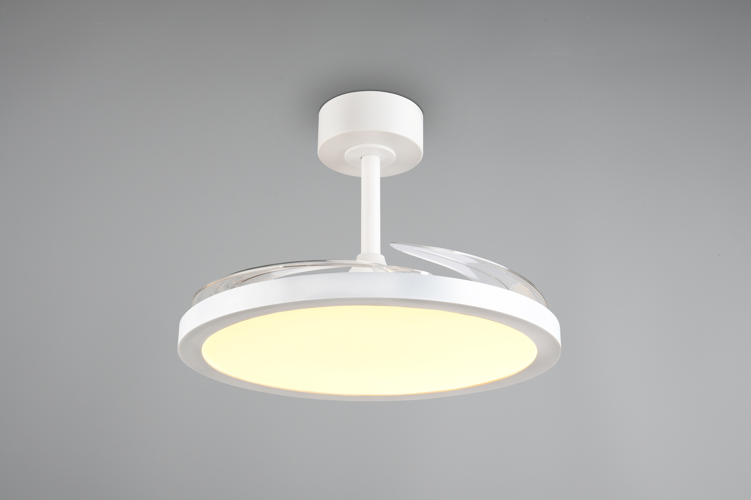 REALITY Leuchten LED Deckenleuchte »KASFJORD mit Ventilator, Deckenventilat günstig online kaufen