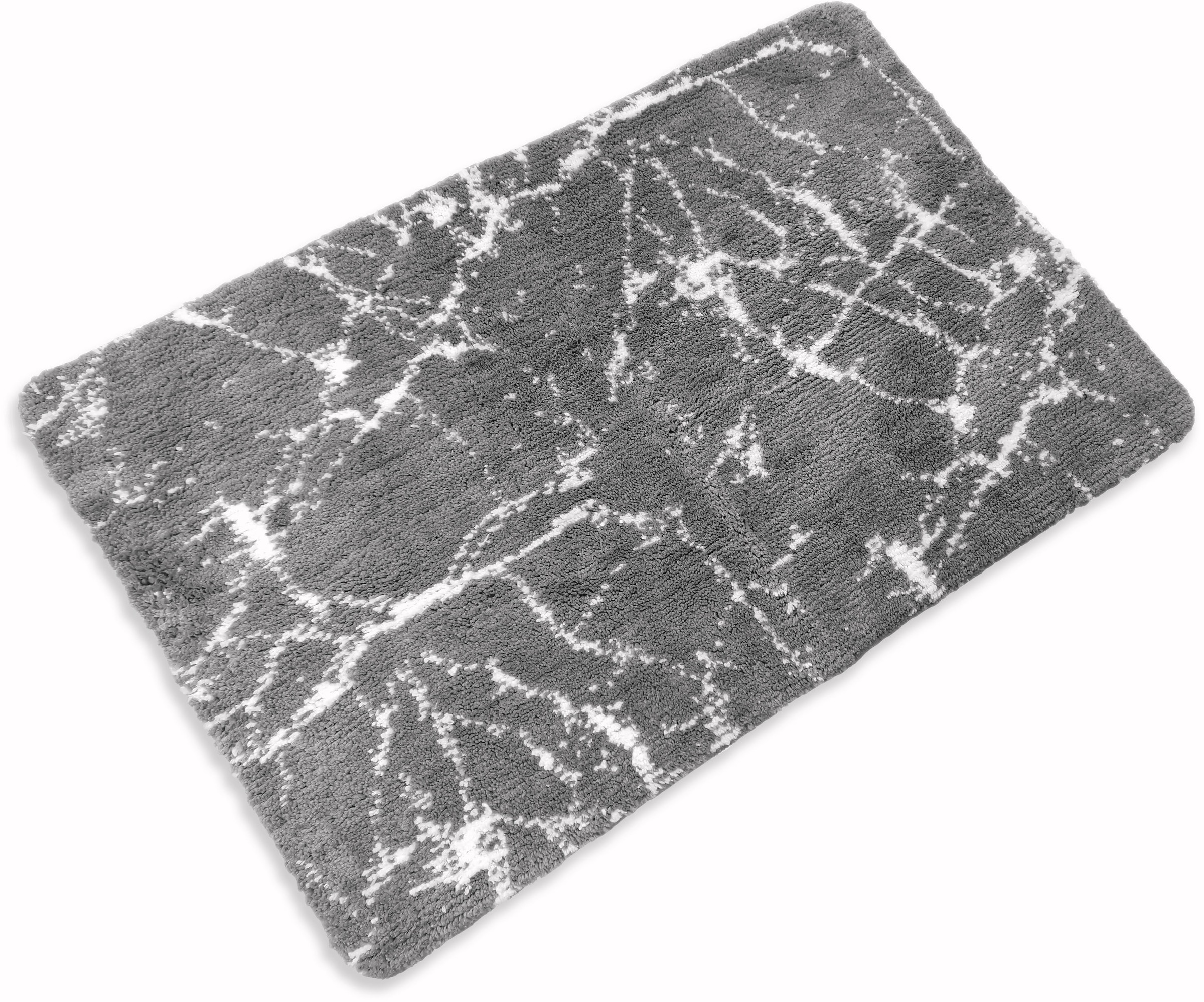 my home Badematte »Marble«, rutschhemmend beschichtet, fußbodenheizungsgeei günstig online kaufen