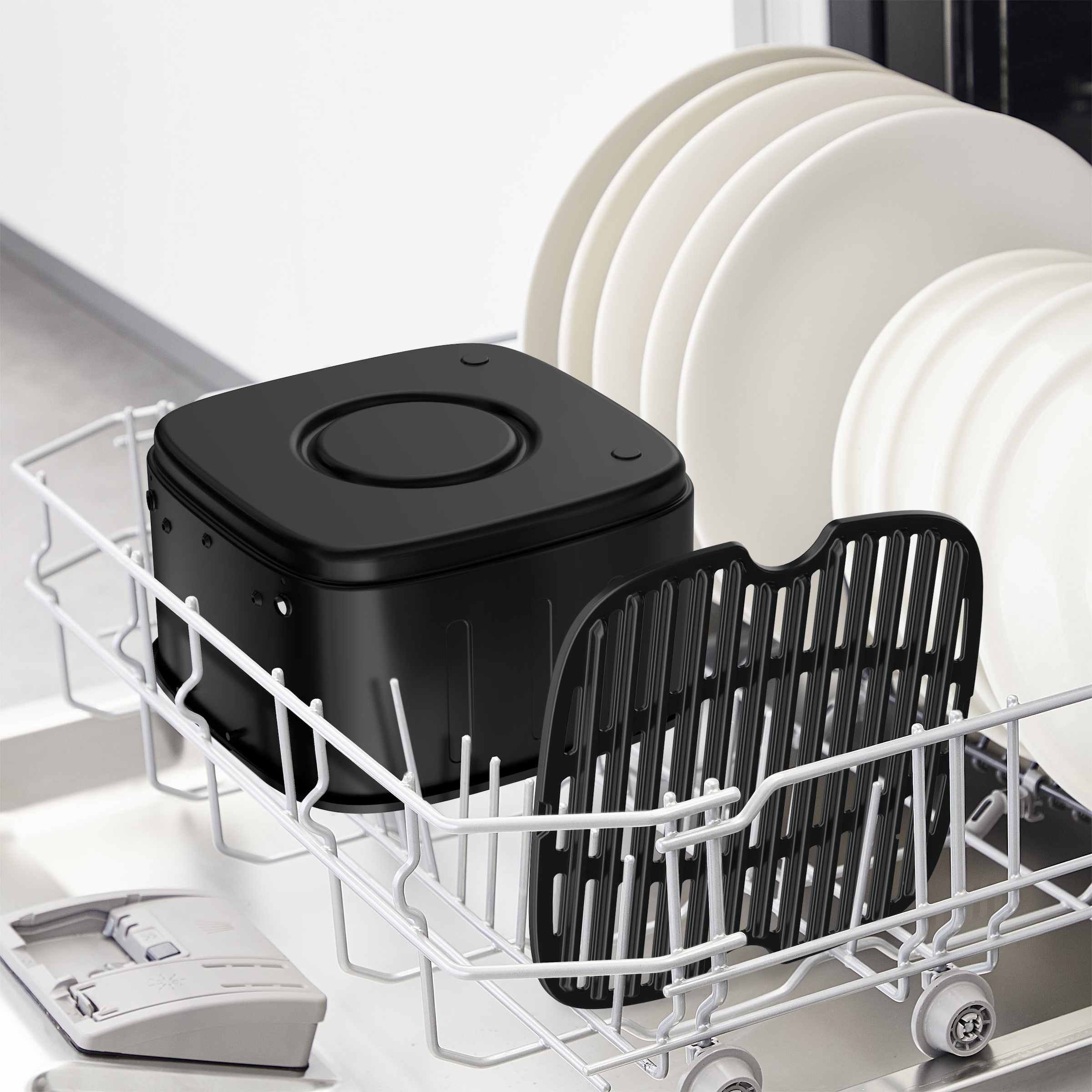 Tefal Heißluftfritteuse »EY552D Easy Fry Silence Deluxe«, 1670 W