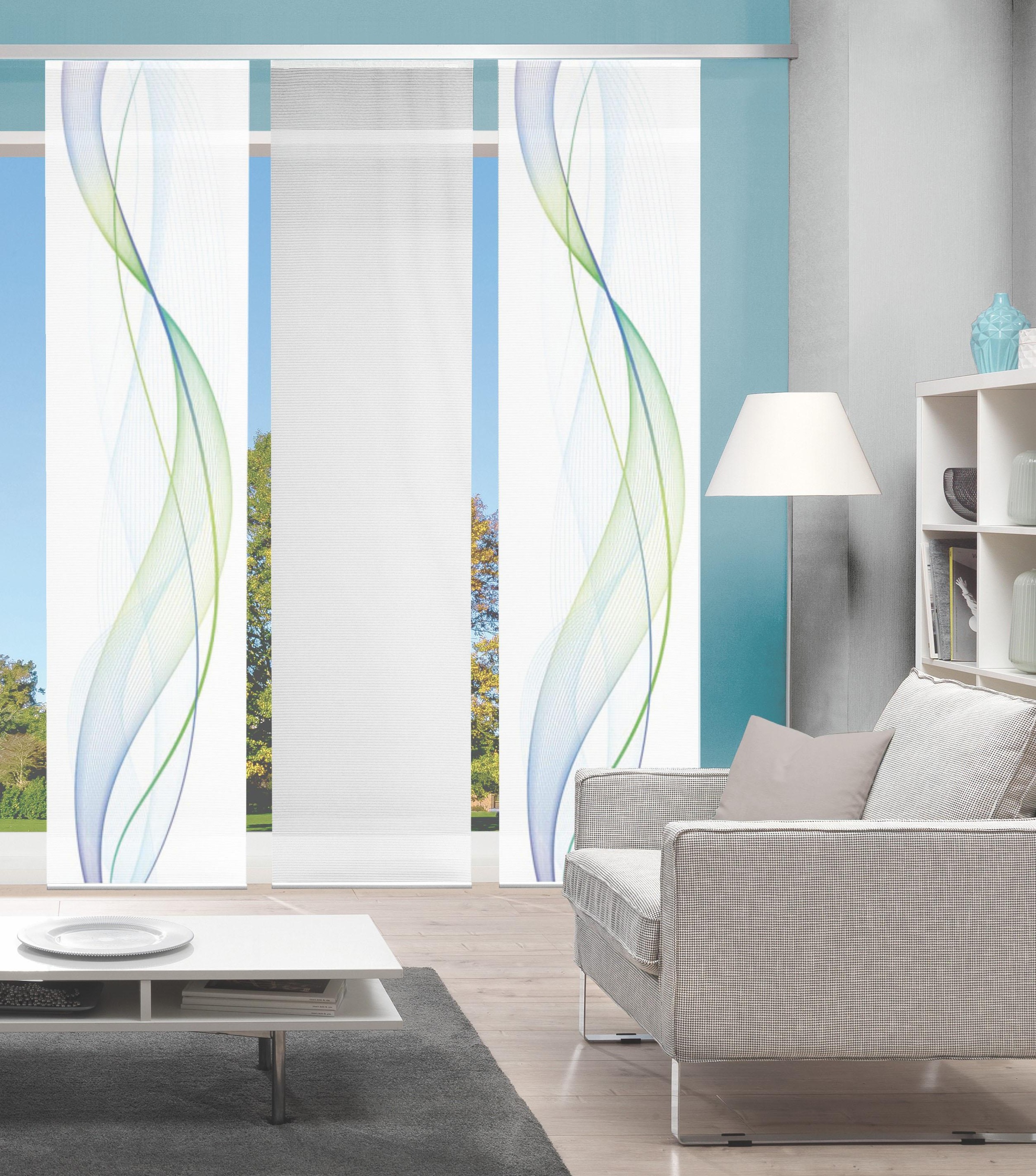 Vision S Schiebegardine »3ER SET HEIGHTS« Paneelwagen 3 Stk. tlg. HxB: 260x günstig online kaufen