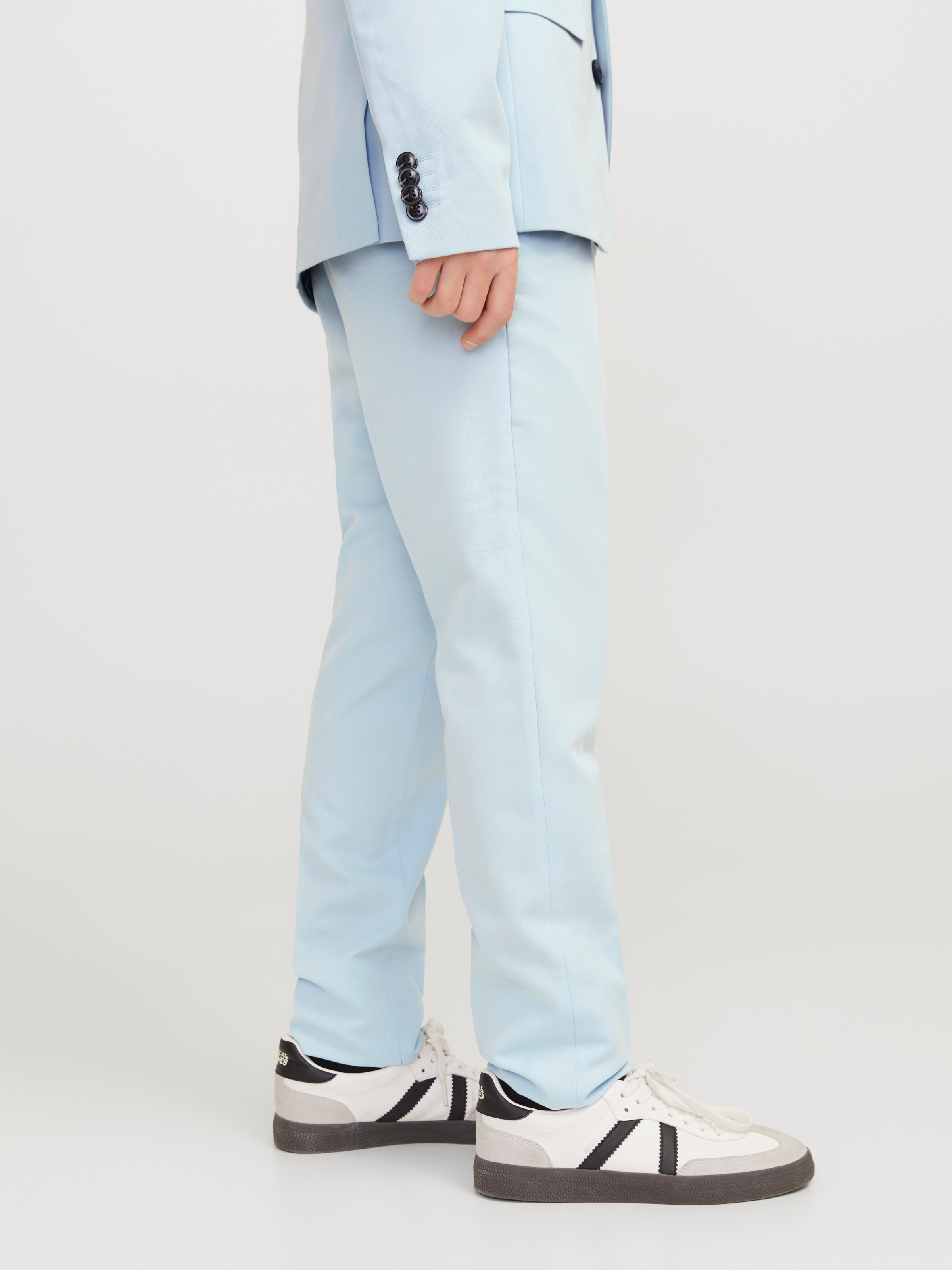 Jack & Jones Junior Anzughose »JPRSOLAR elastisch, pflegeleicht, komfortabel«  unifarben, modisch, slim fit, Web