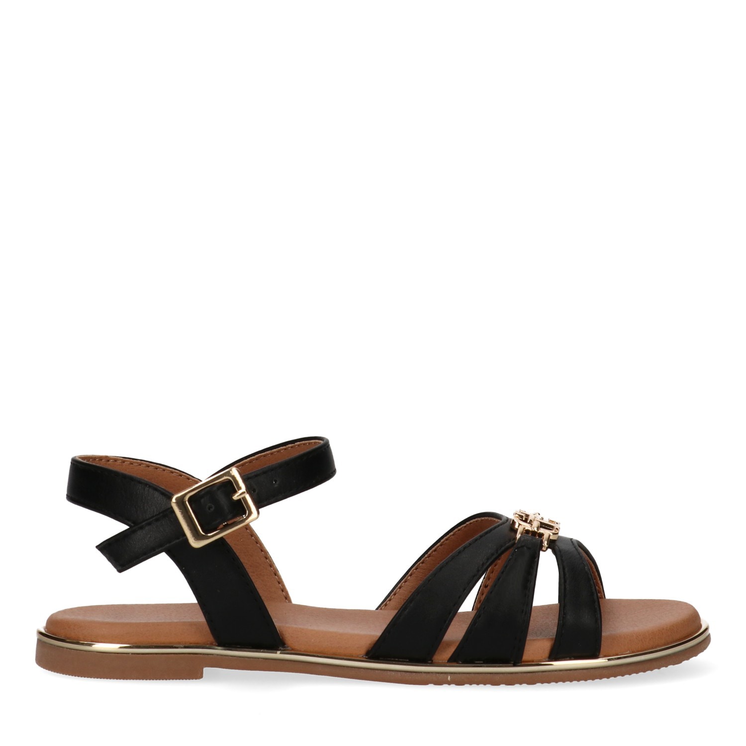 Tommy Hilfiger Riemchensandale  Sandalette, Festtagsschuh, Sommerschuh mit Schnallenverschluss