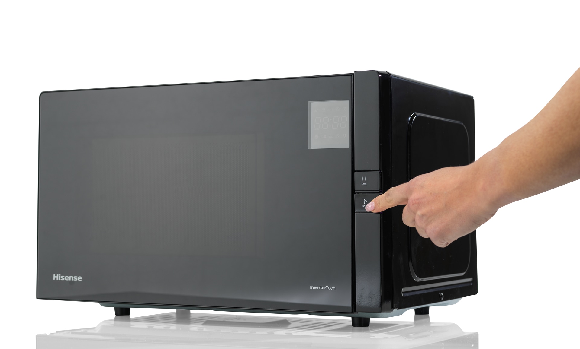 Hisense Mikrowelle »H25MOBS4HGI«, Mikrowelle-Grill, 1320 W, Inverter Technologie