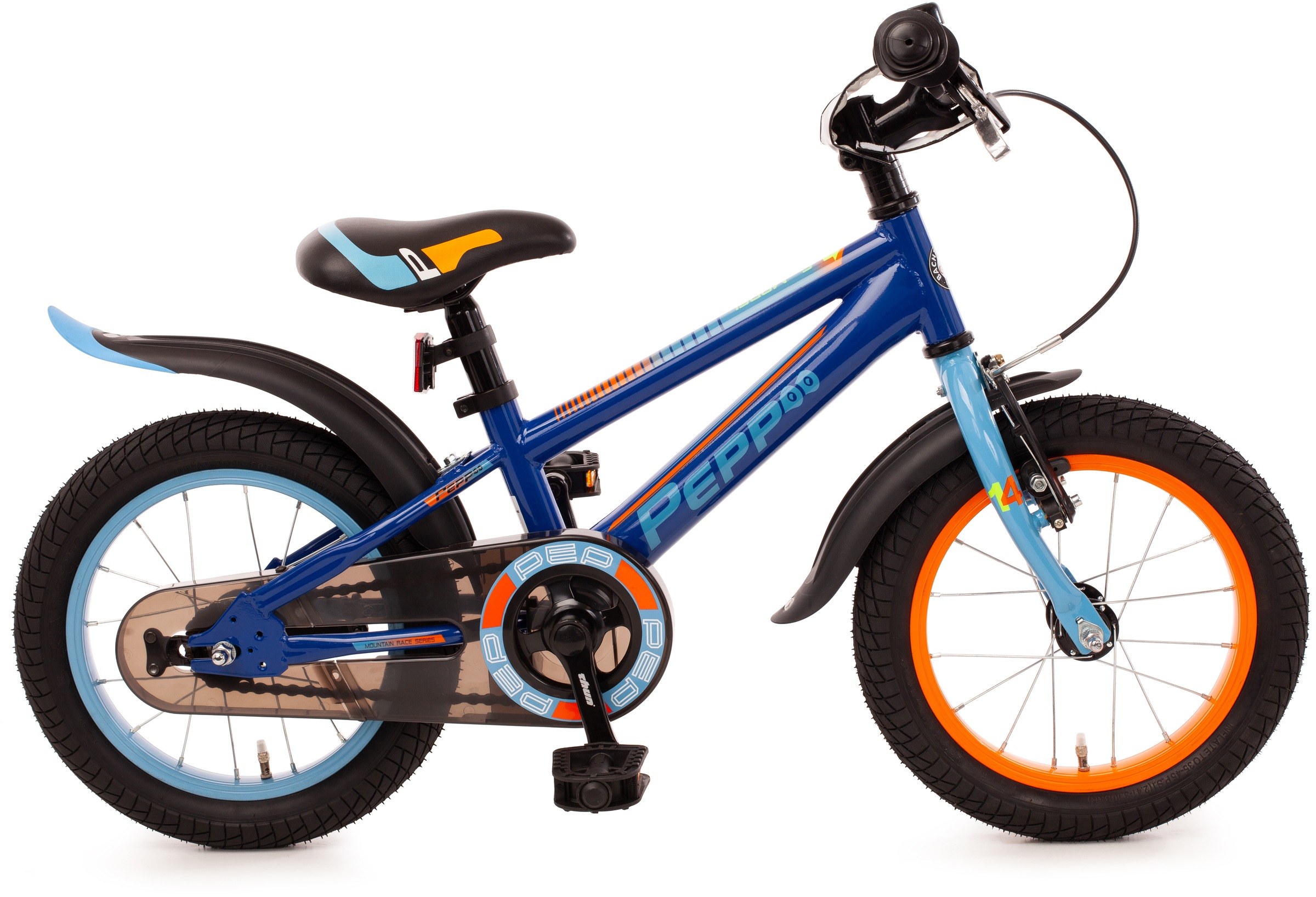 Kinderfahrrad „Pepp“, 1 Gang blau 14 Zoll (35,56 cm) 19 cm – 14 Zoll (35,56 cm)