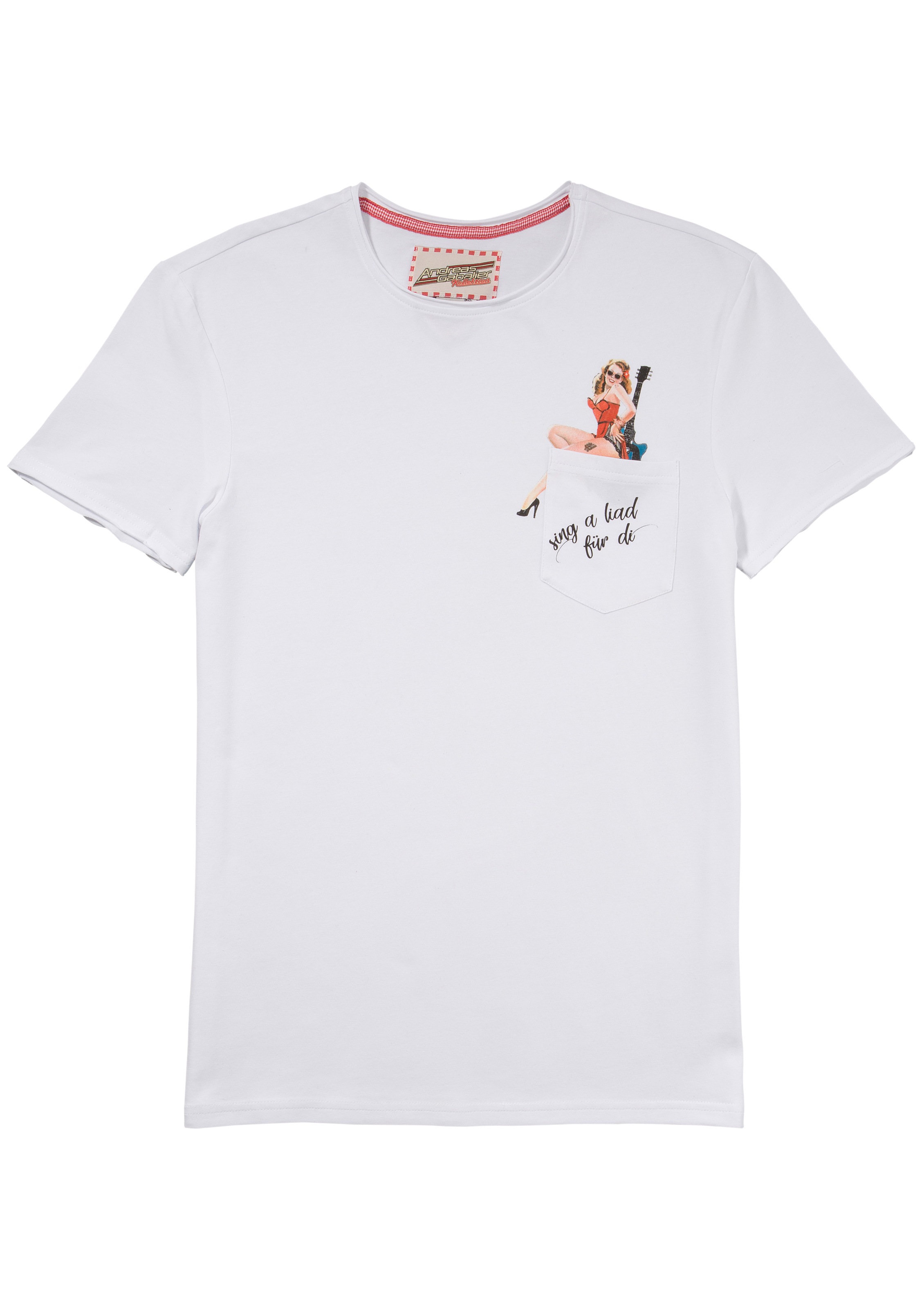 Andreas Gabalier Kollektion Trachtenshirt Mit Originellem Pin Up Motiv Gunstig Kaufen Quelle De