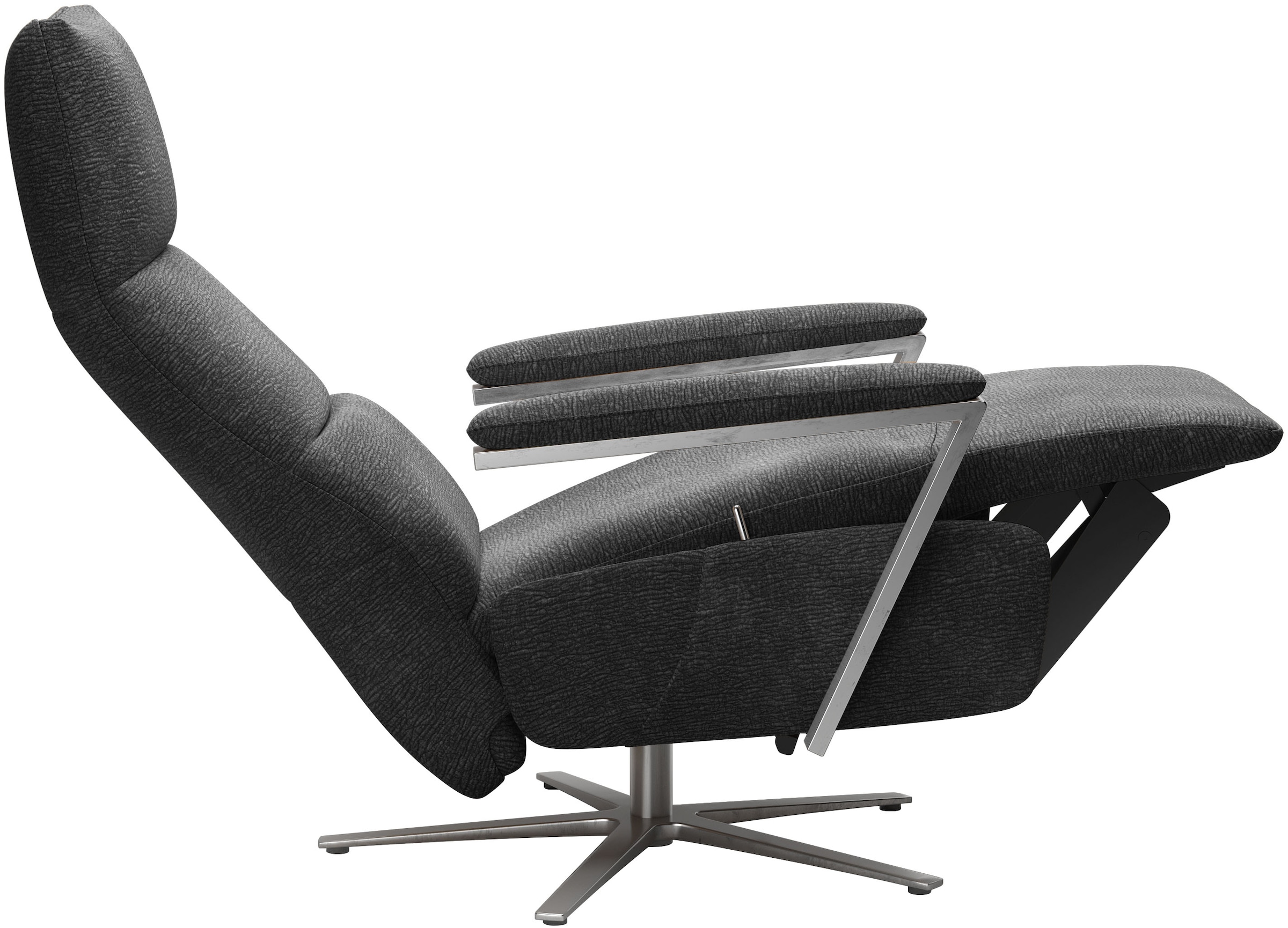 sit&more TV-Sessel »Vario Comfort, inkl. Kopfteilverstellung & 360° Drehfunktion«, mit Gasdruck, Höhe der Armelehnen 60cm