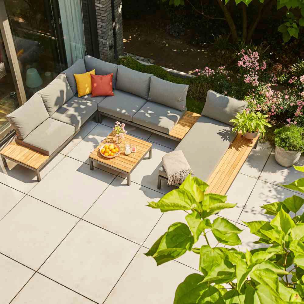 Siena Garden Gartenlounge-Set »Alvida« 5 Stk. tlg. günstig online kaufen