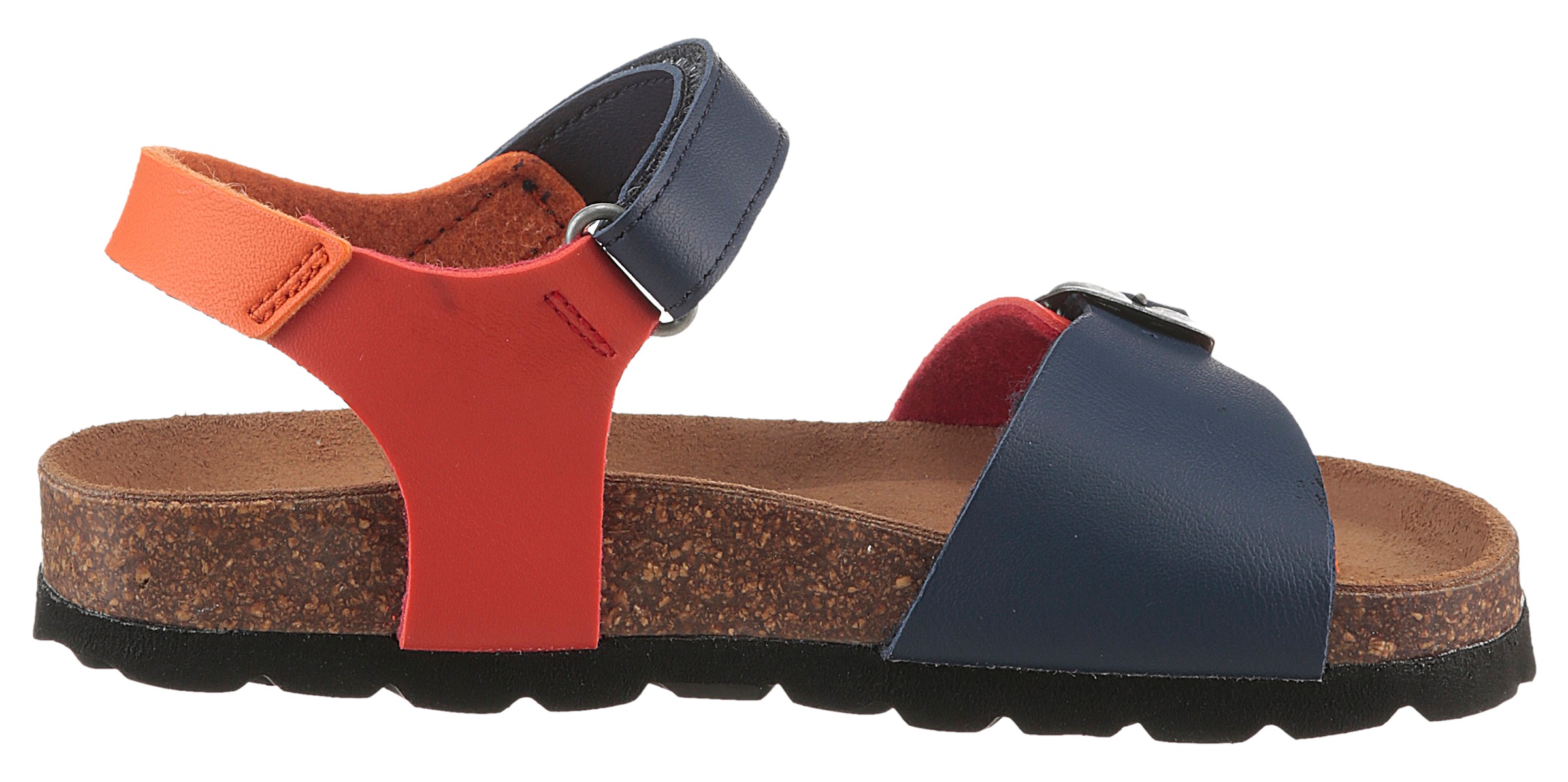 KIDSWORLD Riemchensandale  Sommerschuh, Strandschuh, Urlaubschuh mit Klett