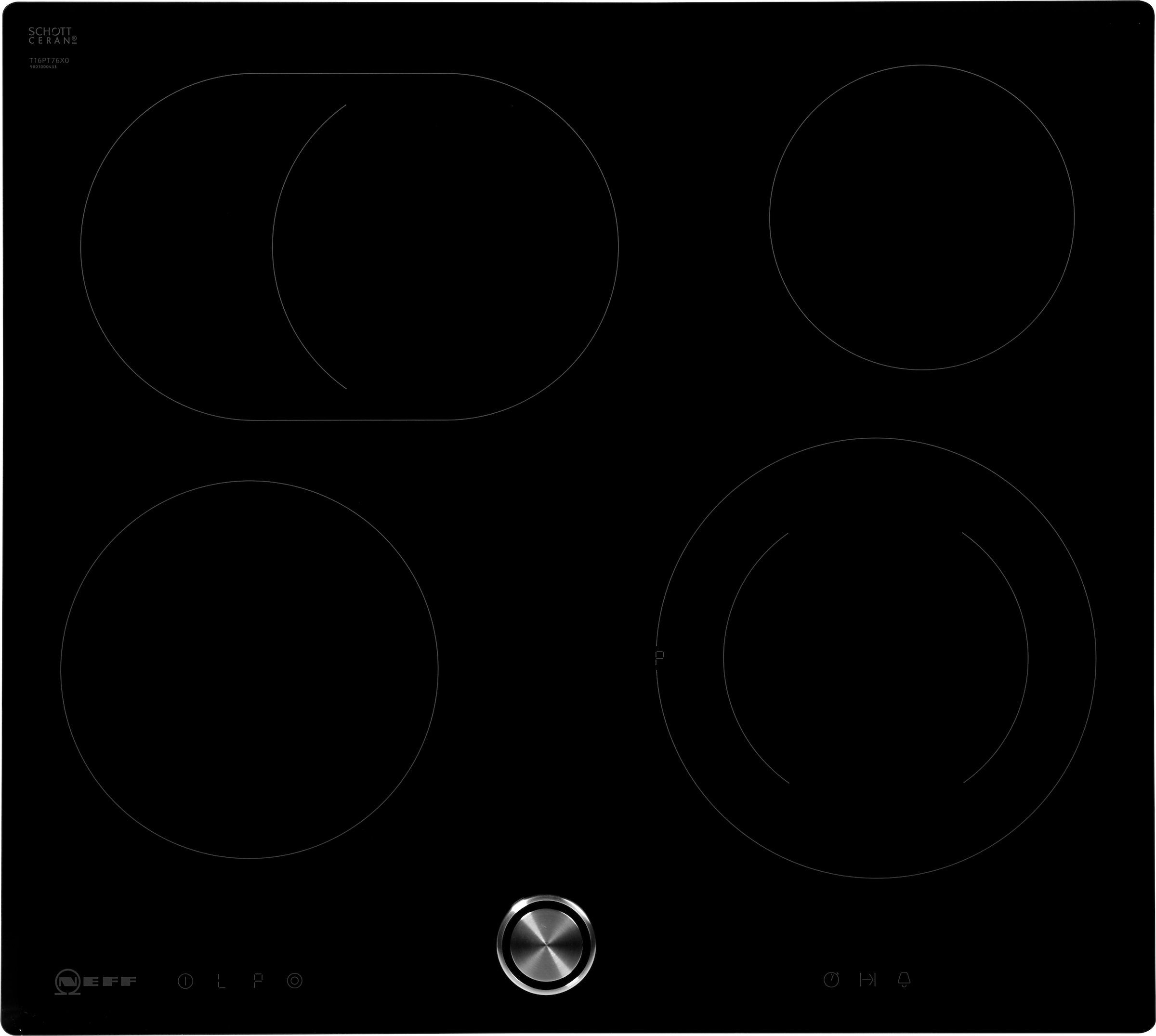 NEFF Elektro-Kochfeld von SCHOTT CERAN® »T16PT76X0«, mit intuitiver Twist Pad® Bedienung