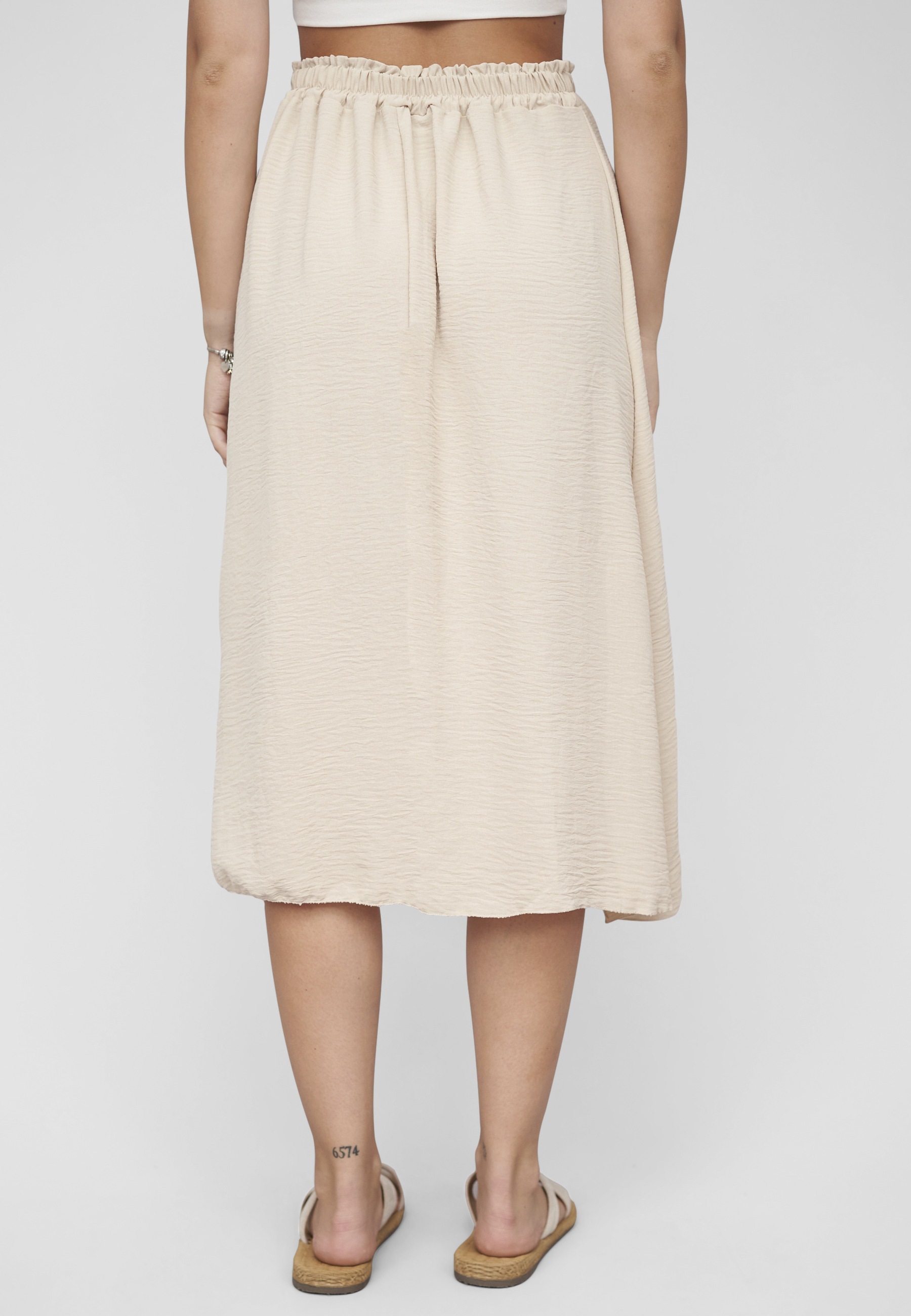 CLOUD 5IVE Sommerrock »CLOUD 5IVE Musselin Midi-Skirt« 1 Stk.