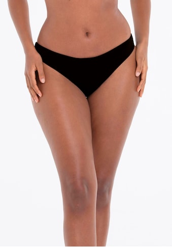 Bikini-Hose »Pure Bottom«, high leg, brazillian fit (knappe Bedeckung hinten), compfy fit