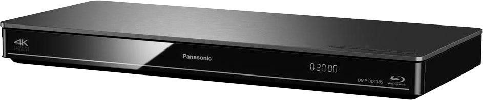 Panasonic Blu-ray-Player »DMP-BDT384/385«, FULL HD (3D) / BD-Video, LAN (Ethernet)-WLAN, 4K Upscaling