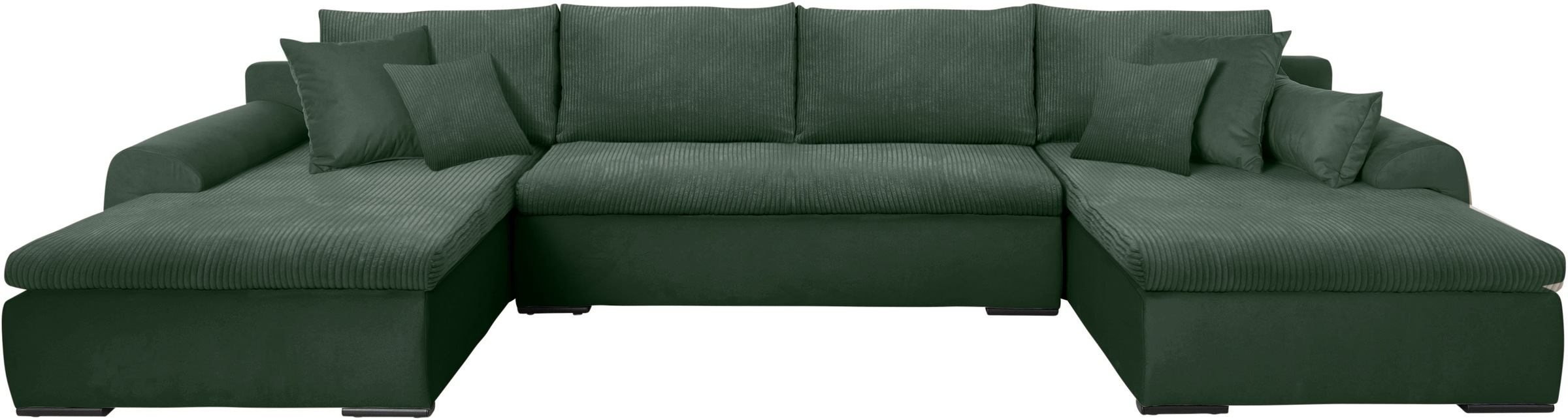 Home affaire Wohnlandschaft »Win U-Form, B: 366 cm - OTTO. Verlässliche Qua günstig online kaufen