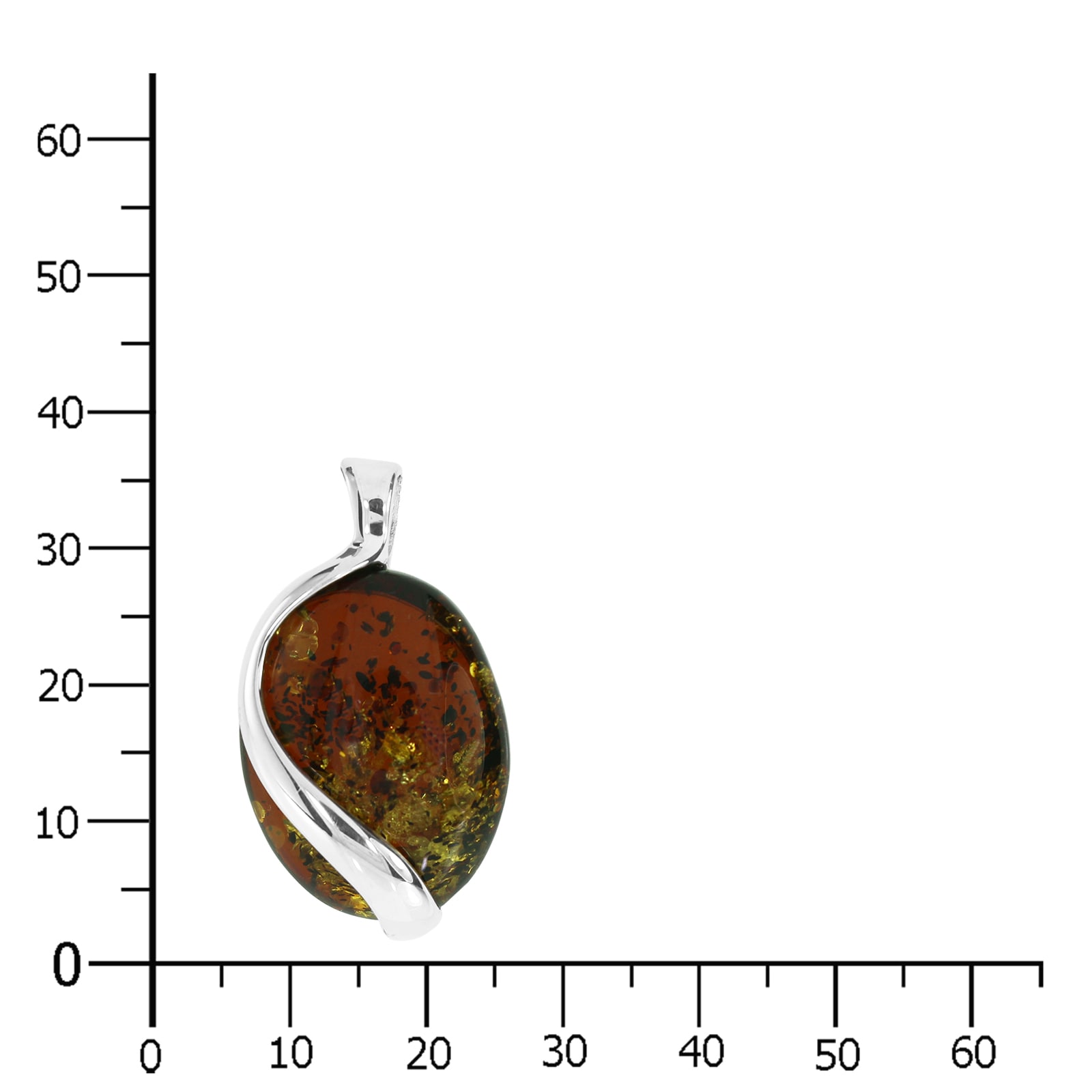 OSTSEE-SCHMUCK Kettenanhänger »Ostsee-Schmuck Anhänger Estefanja Anhänger Estefanja« (1 Stk. tlg.)