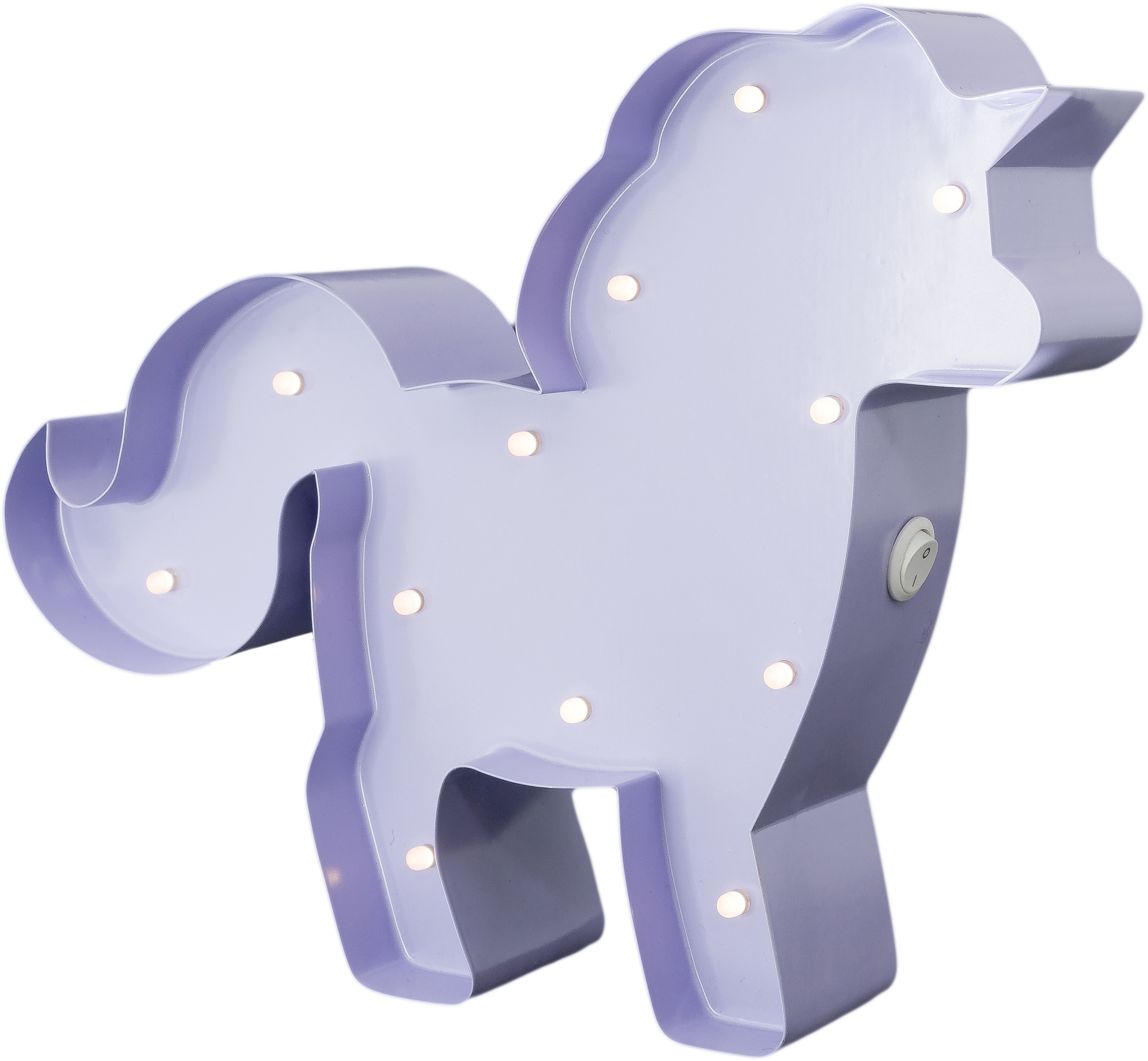 MARQUEE LIGHTS LED Dekolicht »Horse« LED-Modul 1 Stk. Warmweiß Wandlampe, T günstig online kaufen