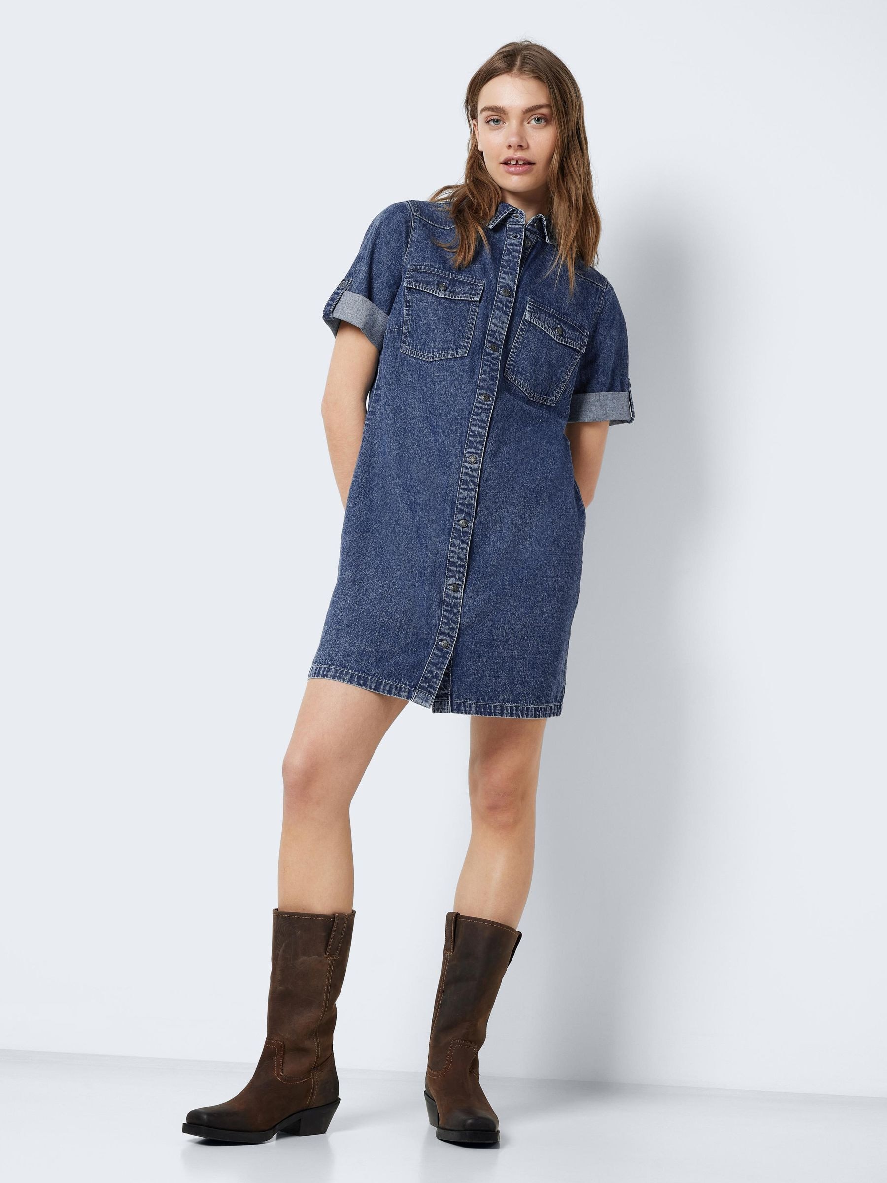 Noisy may Jeanskleid »NMNEW SIGNE S/S DENIM DRESS WG002MB NOOS«