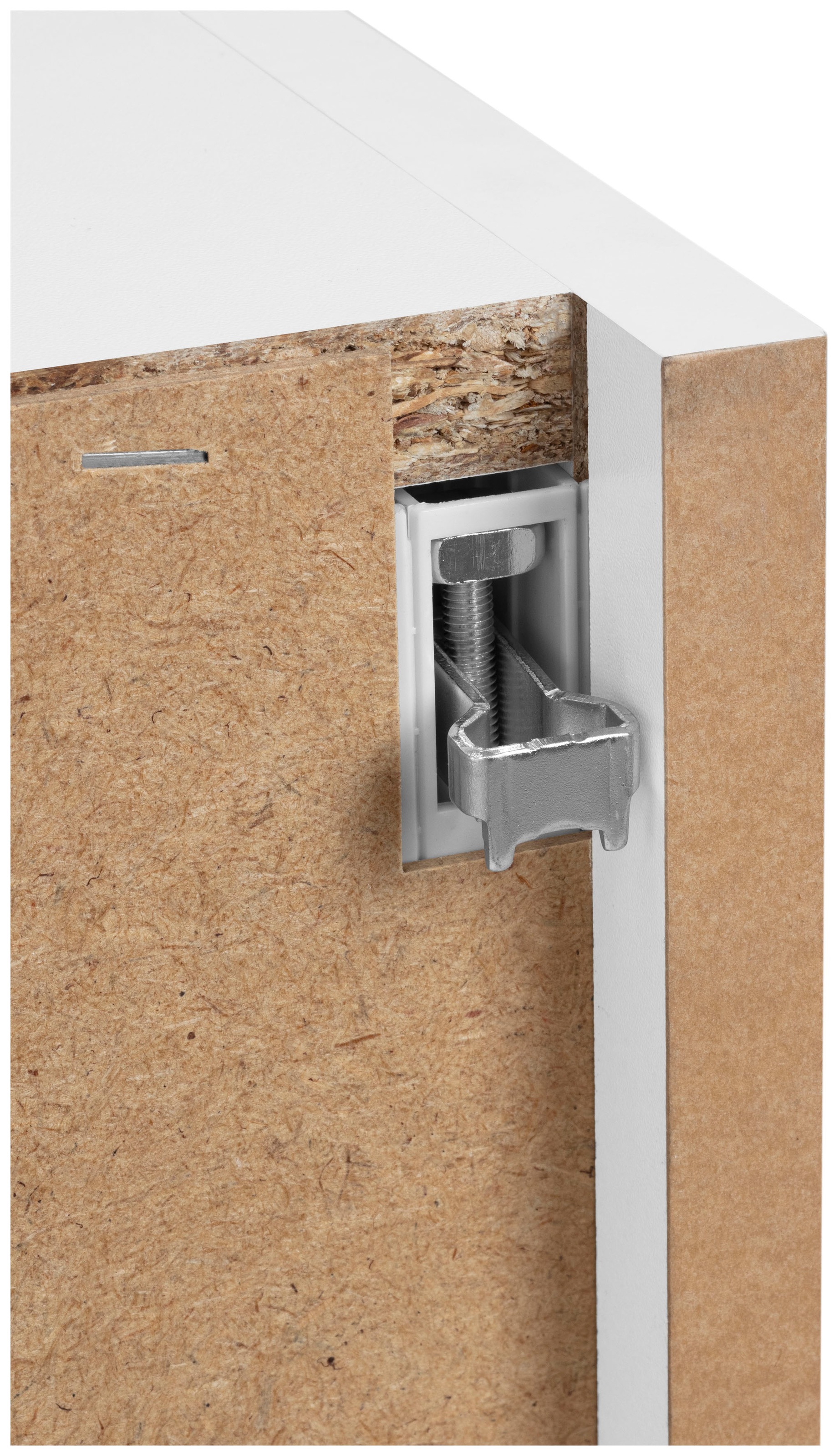 welltime Spiegelschrank »"Trento", Badezimmerschrank, Badmöbel« Breite 120 cm, mit 3D-Effekt, Spiegeltüren, inklusive  LED-Beleuchtung