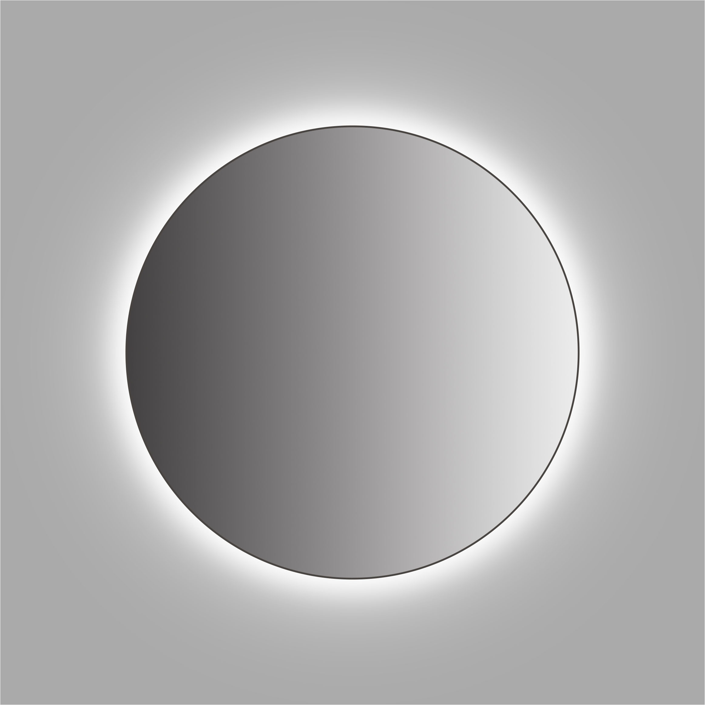 Talos Spiegel »TALOS CESA«, austauschbare LED Beleuchtung, Shine in matt, Ø 60 cm
