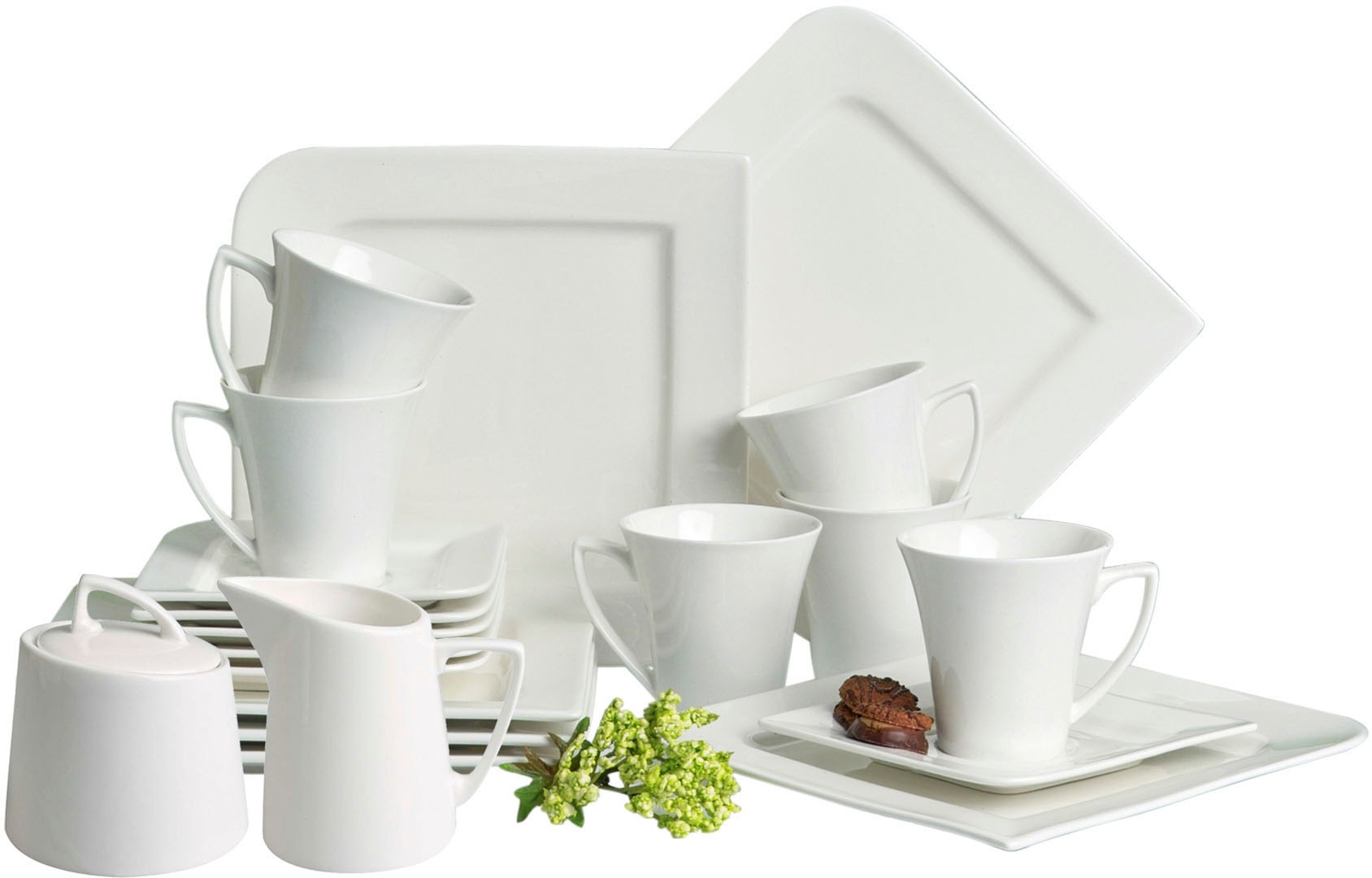 Retsch Arzberg Kaffeeservice »Geschirr-Set, Service Fantastic«, (20 tlg.), 20 Teile, für 6 Personen