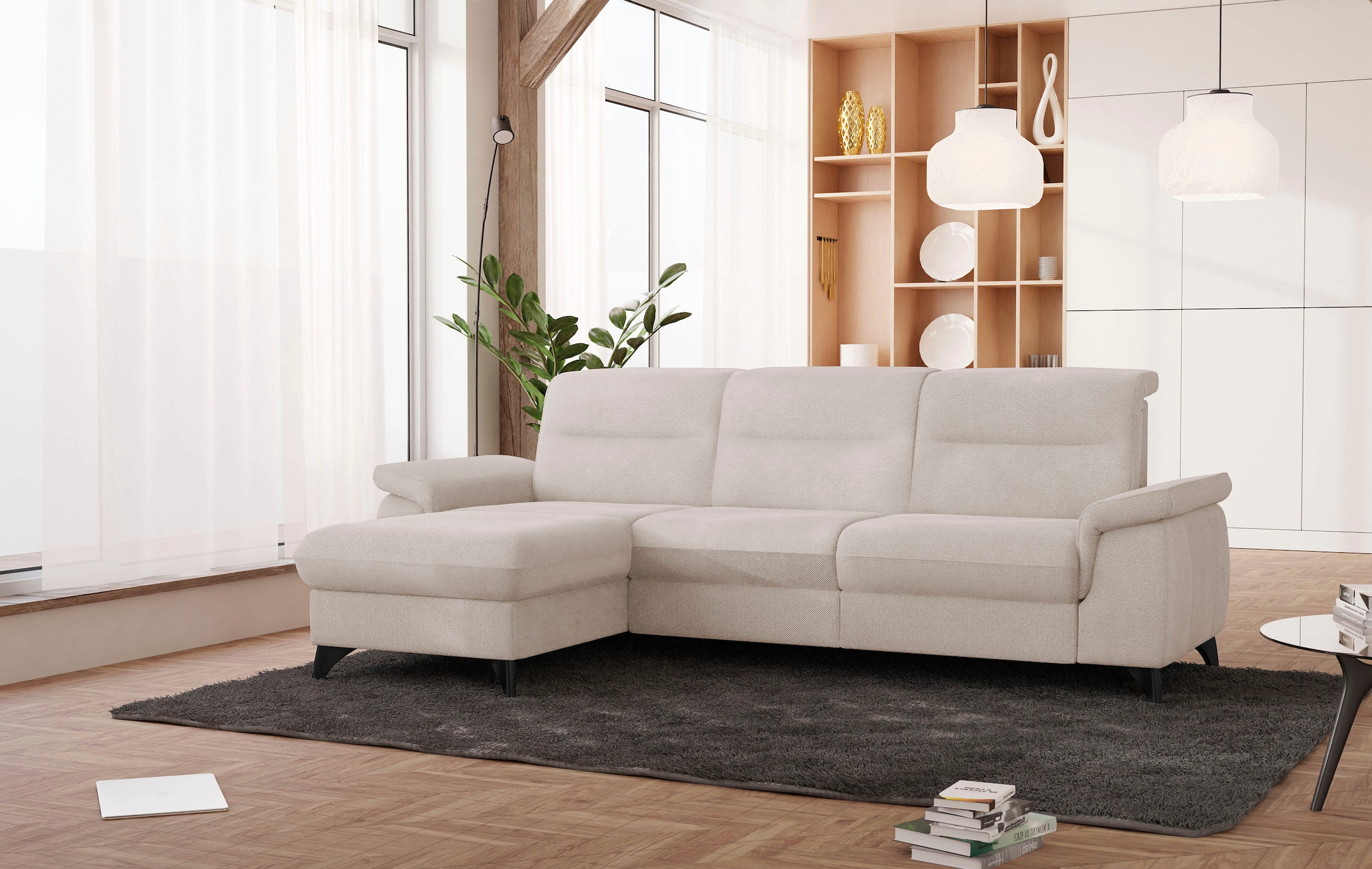 sit&more Ecksofa »Astoria L-Form«, wahlweise mit motorischer Relaxfunktion günstig online kaufen