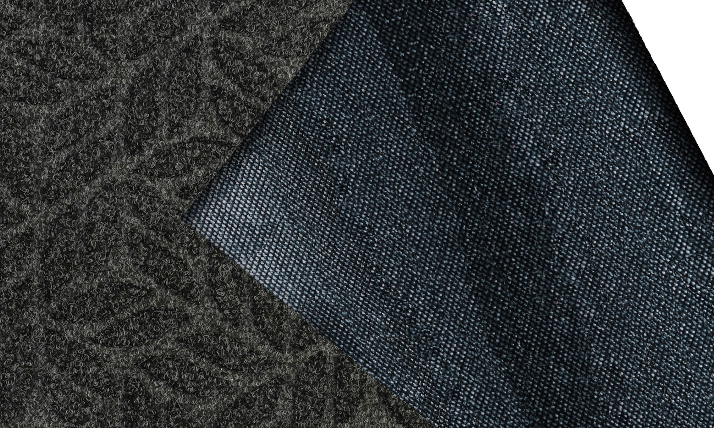 wash+dry by Kleen-Tex Fußmatte »DUNE Leaves Dark Grey«, rechteckig, 8 mm Höhe