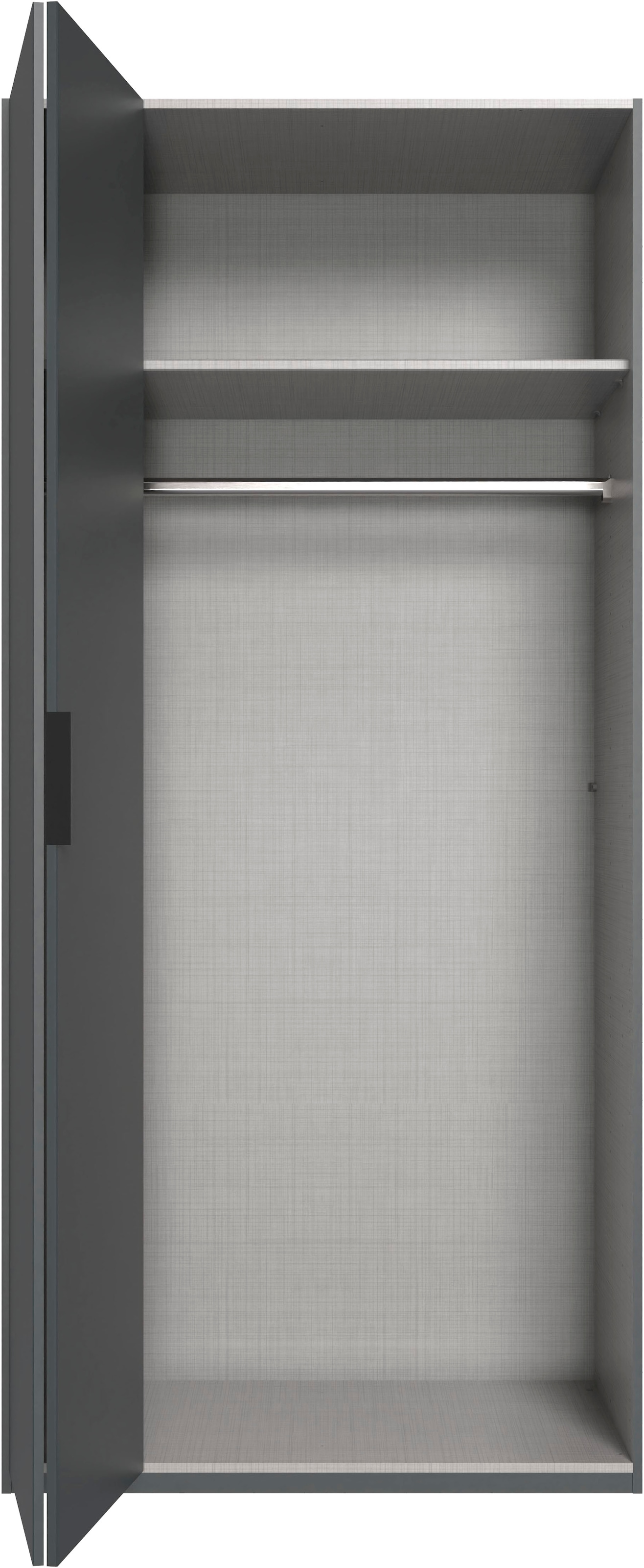 Wimex Kleiderschrank »Oxford by fresh to go, in 3 Breiten, Made in Germany«, (wahlweise mit oder ohne Spiegel), mit hochwertigen Falttüren für den perfekten Überblick