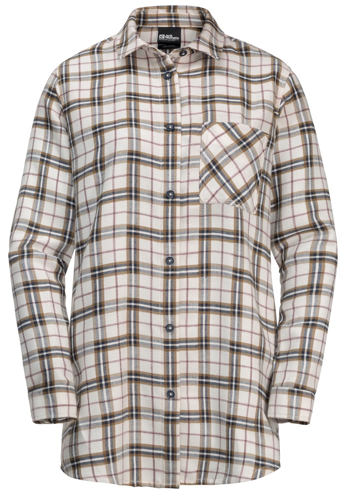 Jack Wolfskin Flanellbluse »MORGENLUFT SHIRT W«