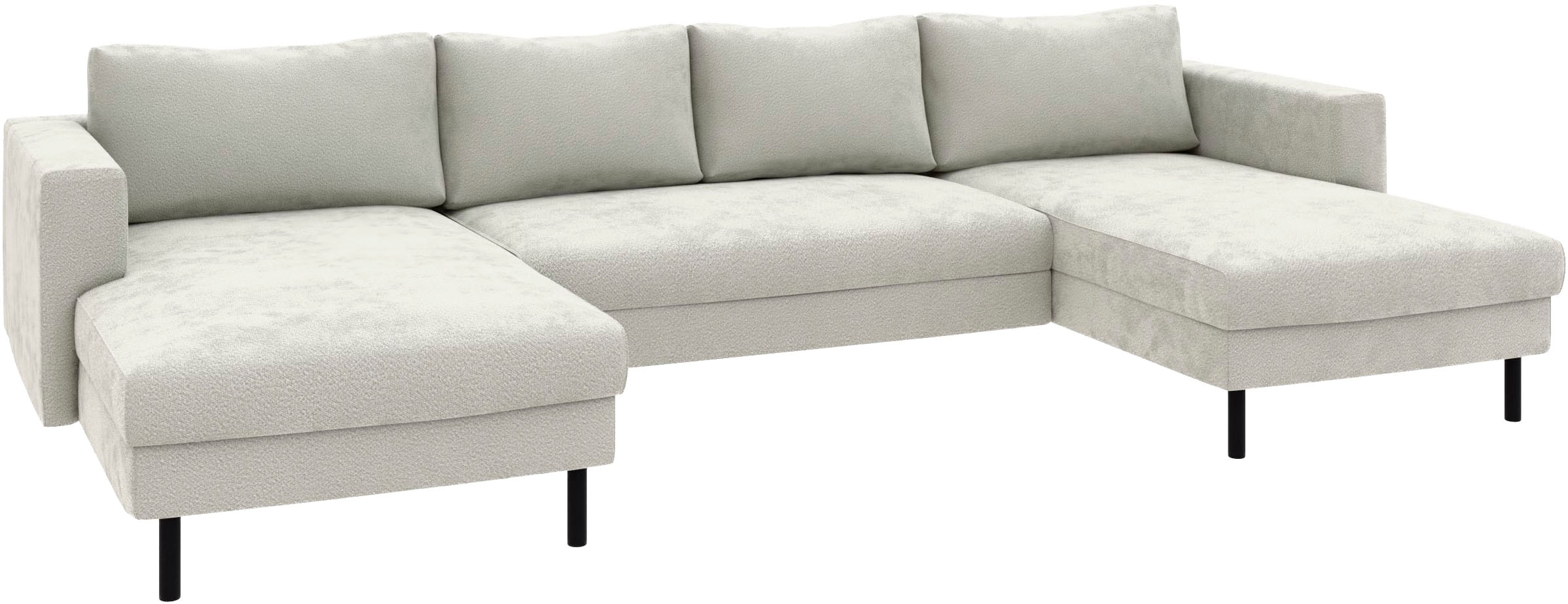 TRENDMANUFAKTUR Wohnlandschaft »Amazing II, wahlw. mit Schlaffunktion & Bet günstig online kaufen