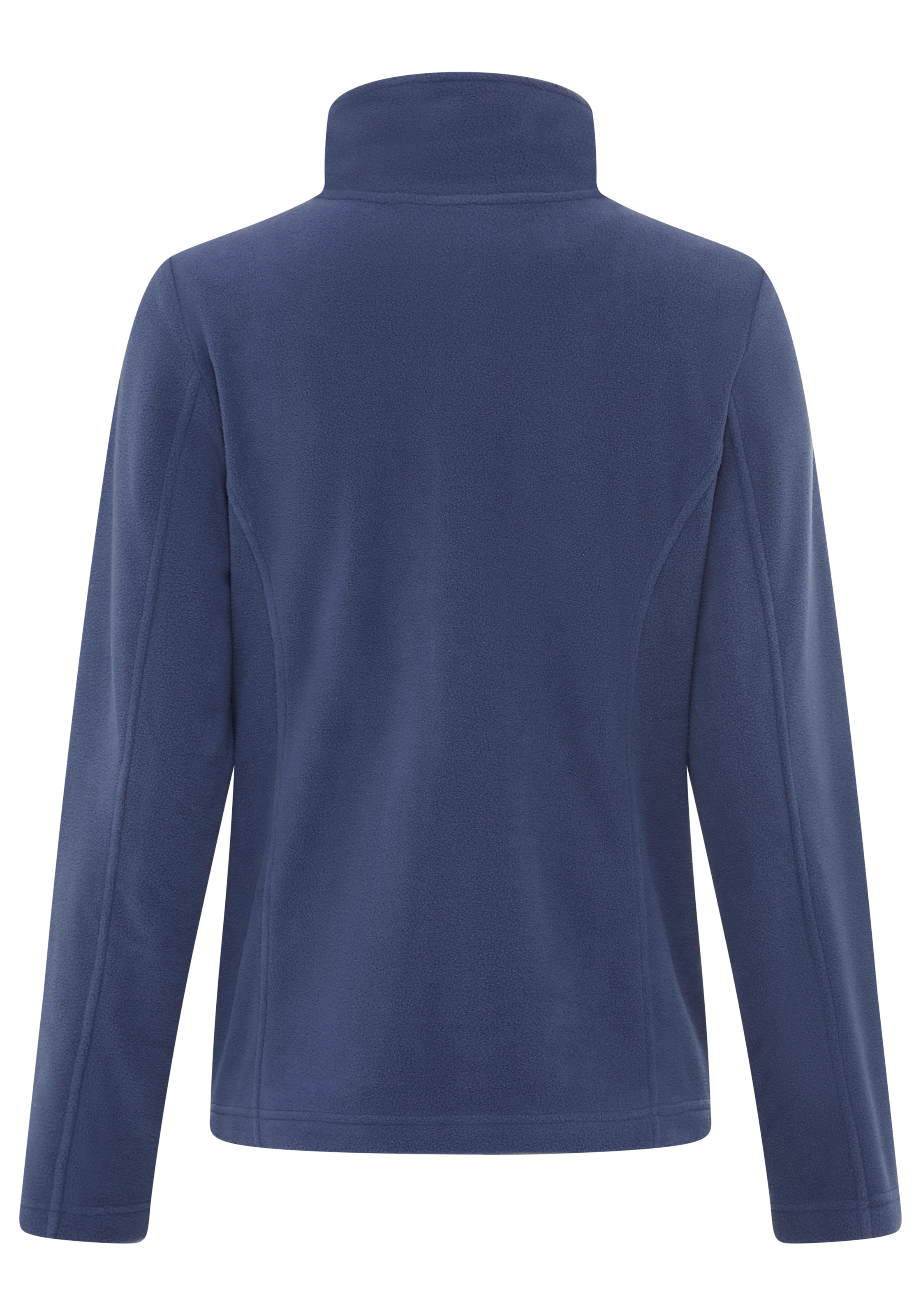Ocean Sportswear Fleecejacke aus weichem Fleece-Material, unifarben, mit Logostickerei