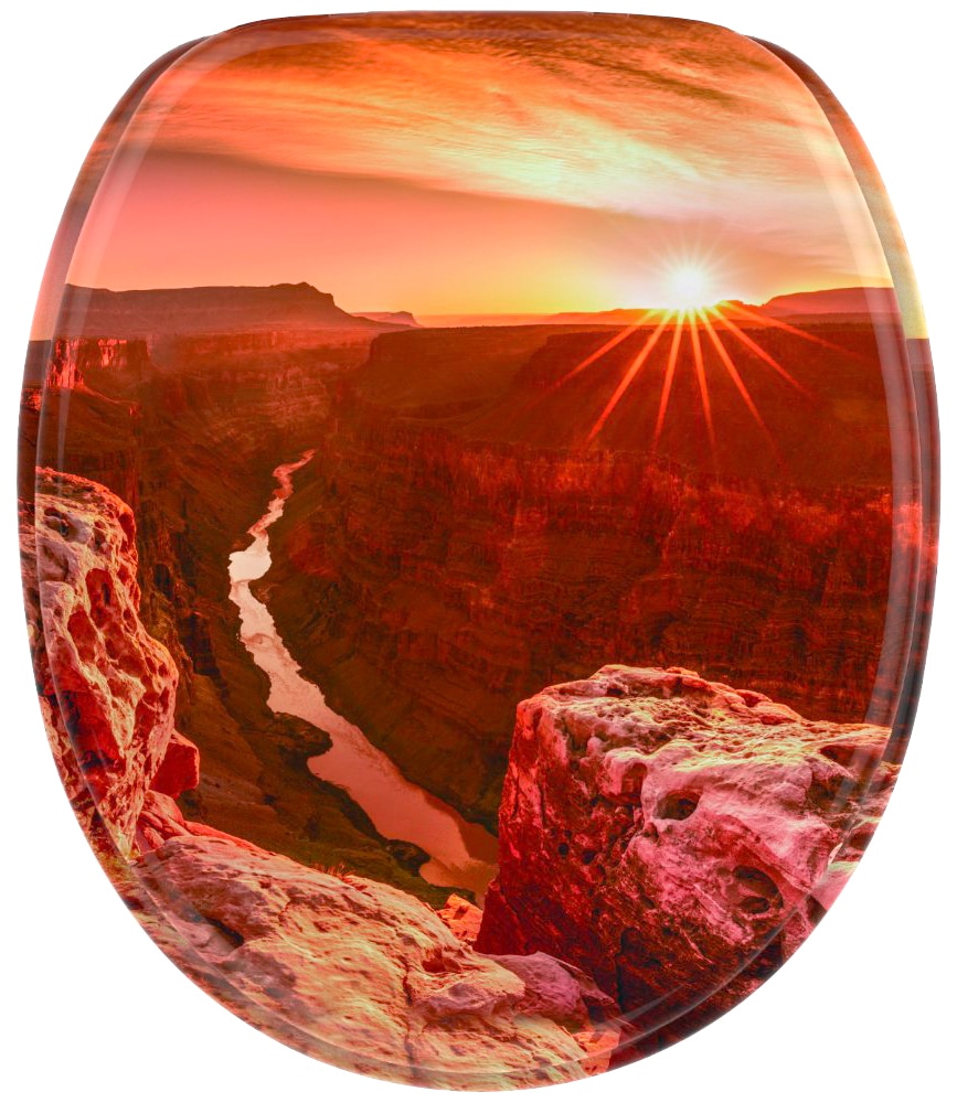 Sanilo WC-Sitz »Grand Canyon«, mit Absenkautomatik günstig online kaufen