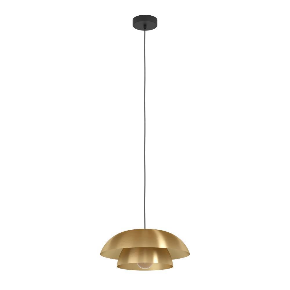 EGLO Hängeleuchte »CENCIARA Pendellampe, Stahl, E27, IP20, Hängelampe, Esstischlampe« E27 1 Stk. Hängeleuchte, H110 x Ø40 cm, schwarz, 1X40W exkl.