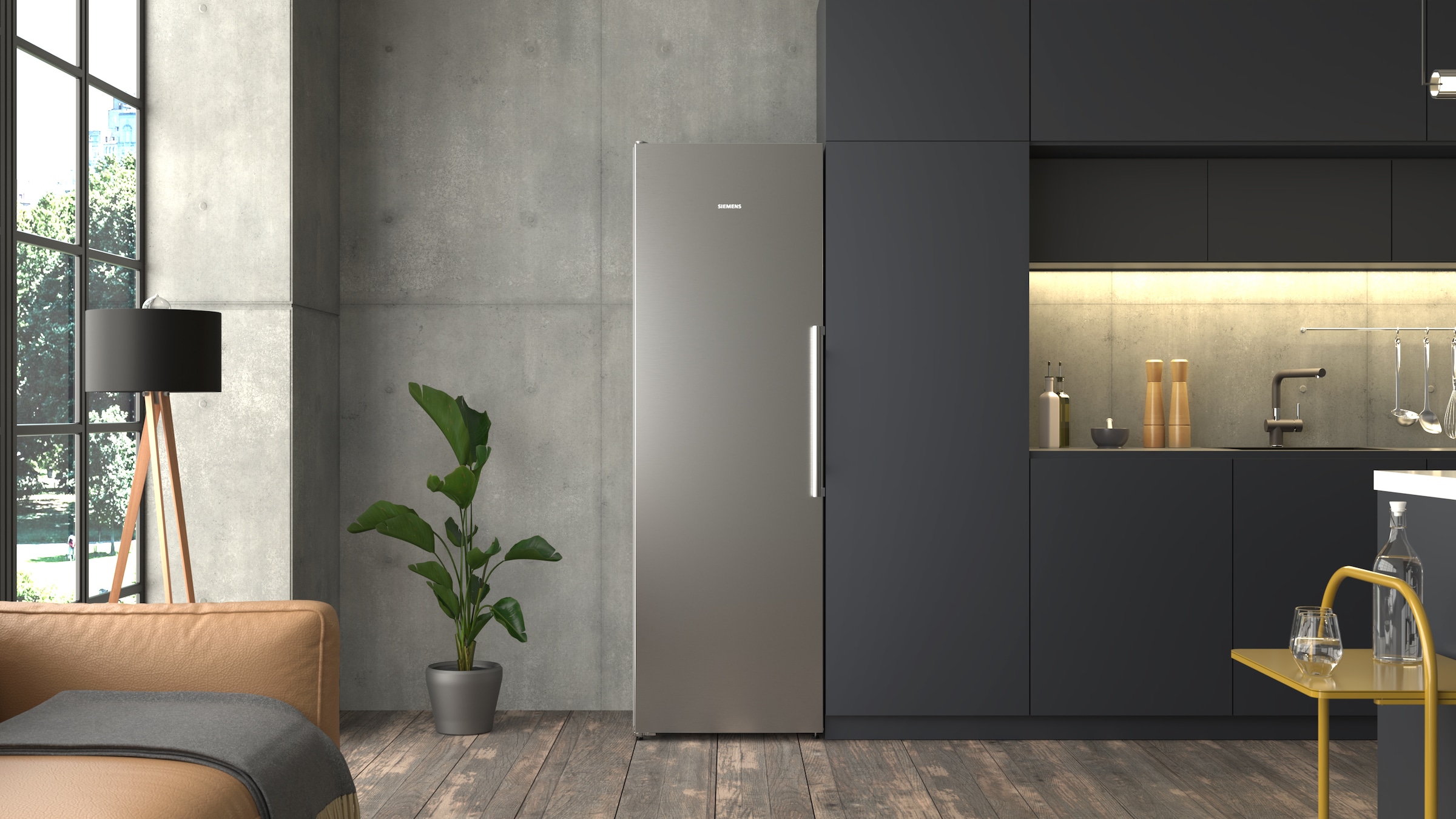 SIEMENS Kühlschrank iQ500 »KS36NAICG« 186,2 cm hoch 59,5 cm breit