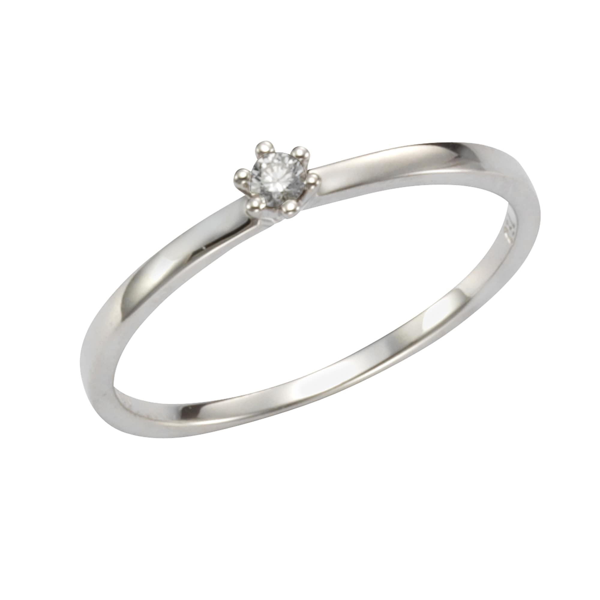 Orolino Fingerring »Gold 750 mit Brillant 0,05ct.«