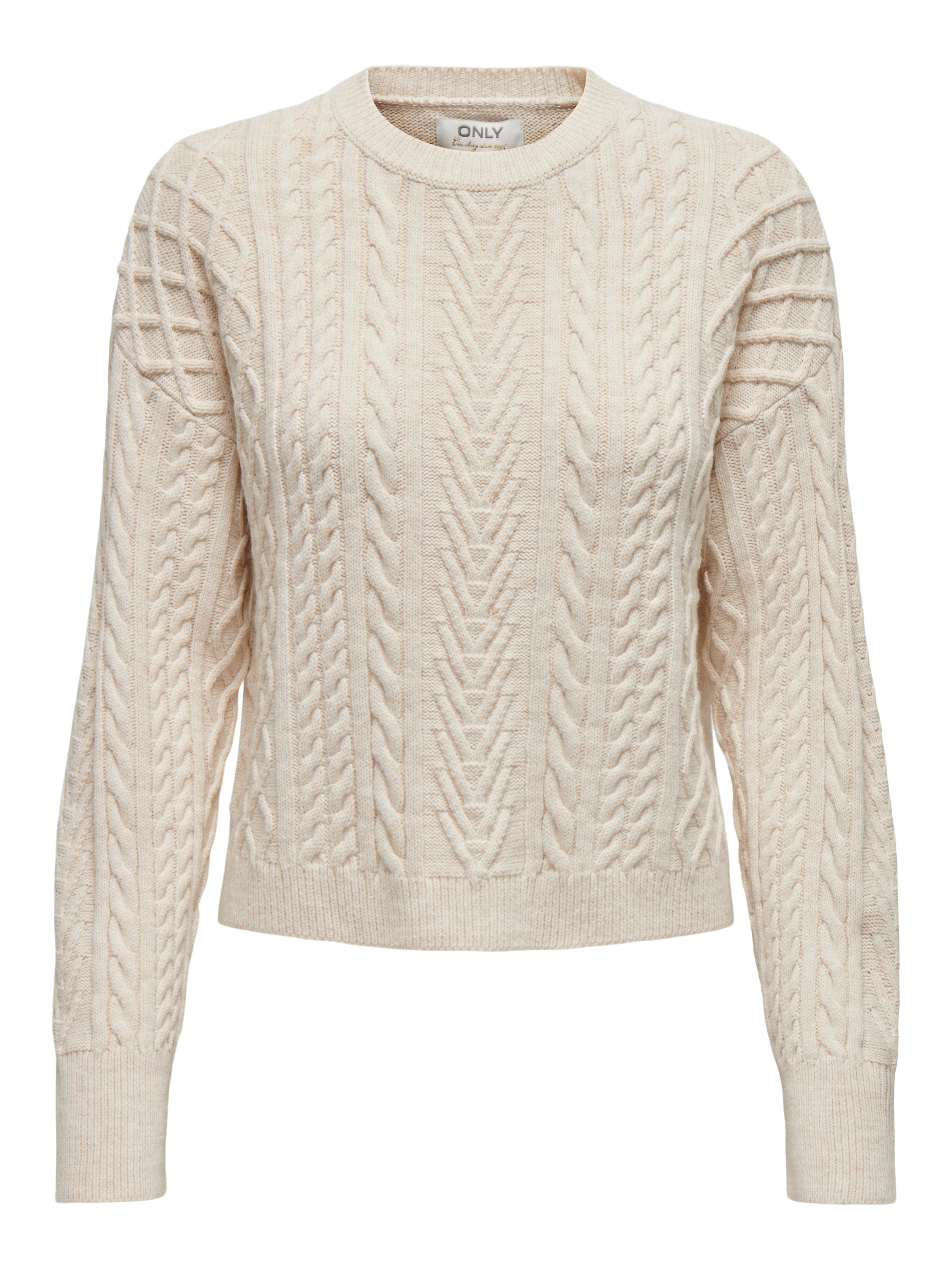 ONLY Strickpullover »ONLSOFIE LS CABEL PULLOVER EX KNT«