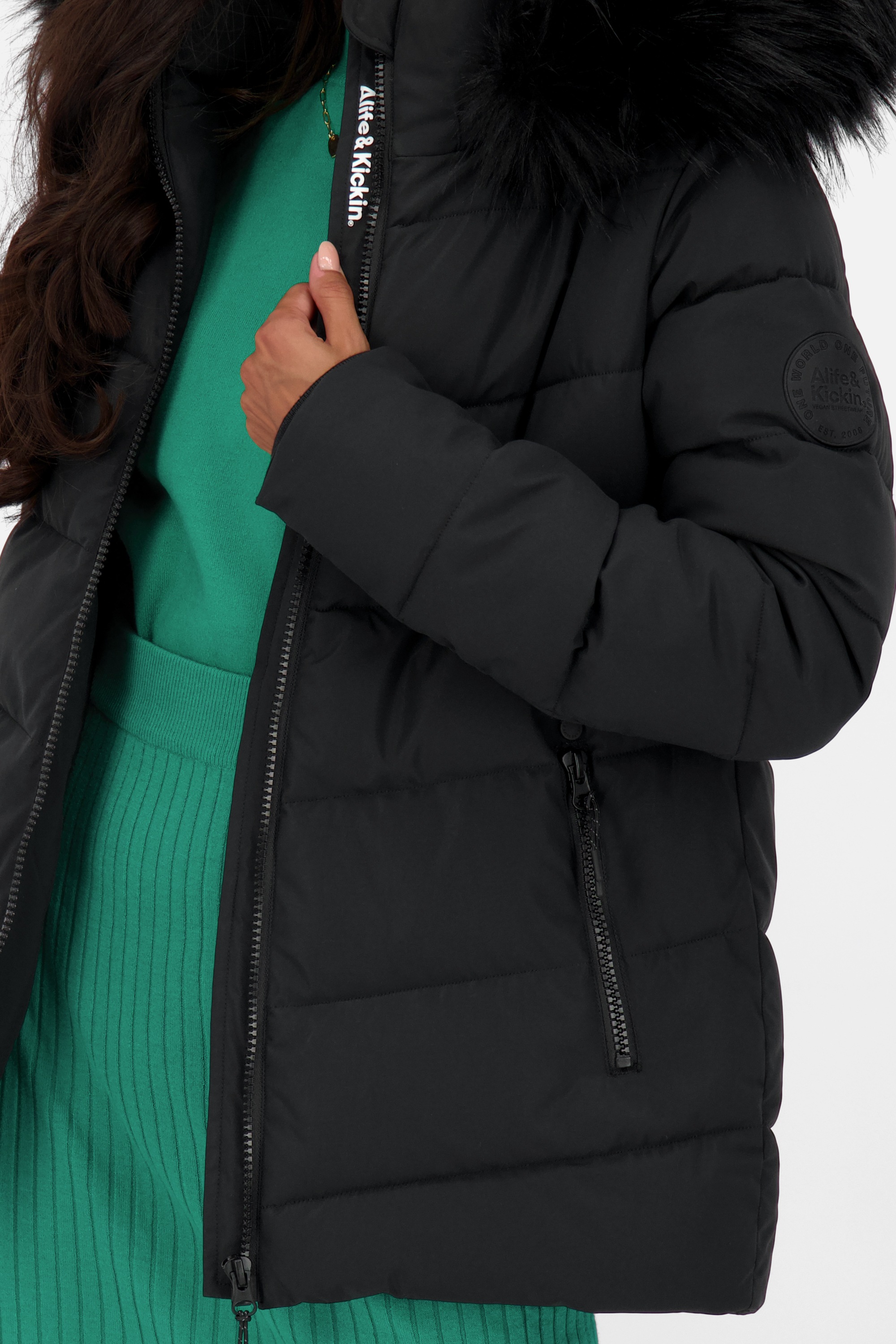 Alife & Kickin Winterjacke »Damen AdelaAK A«